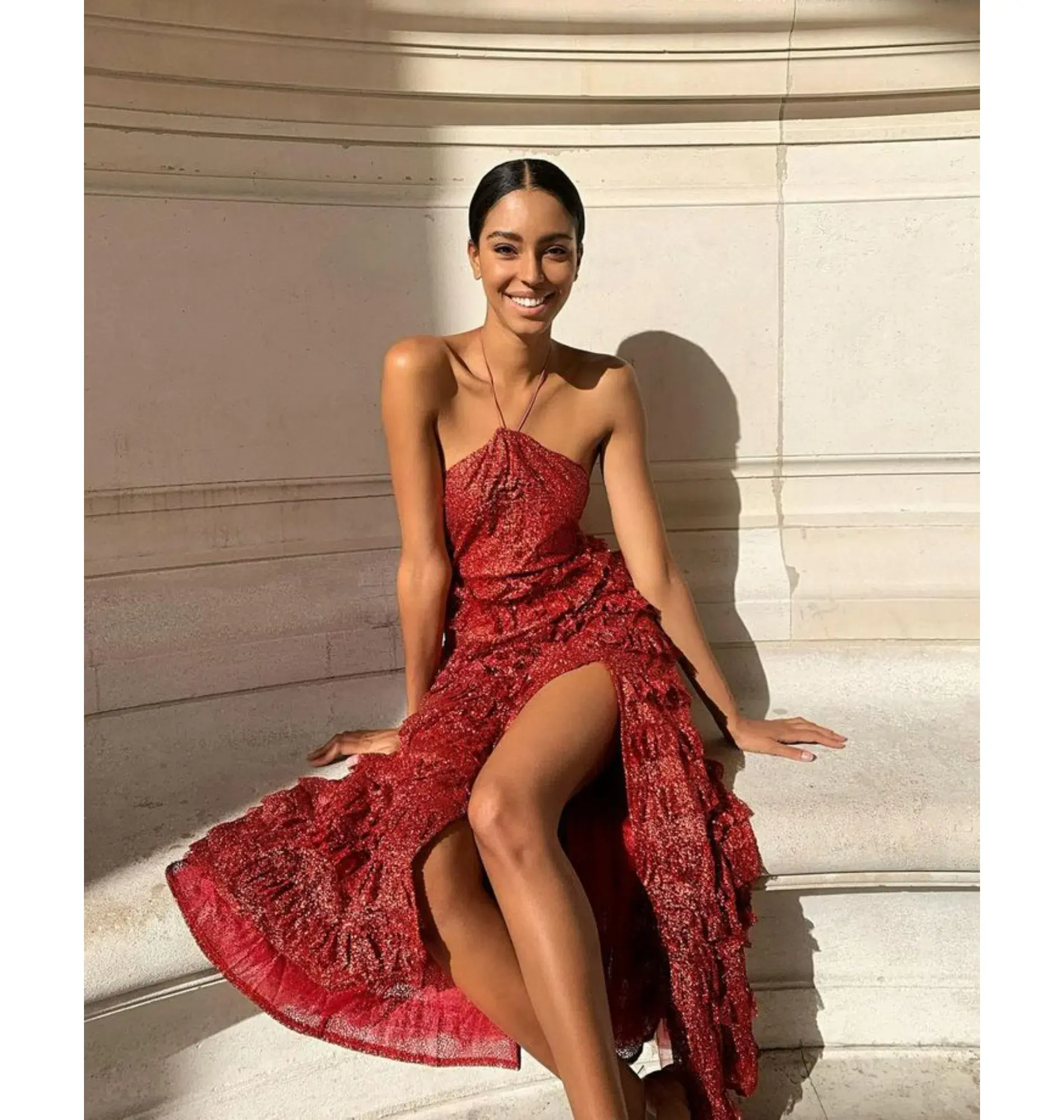 Alamour the Label Lucy Dress Red Size XXS / AU 4 - Image 1