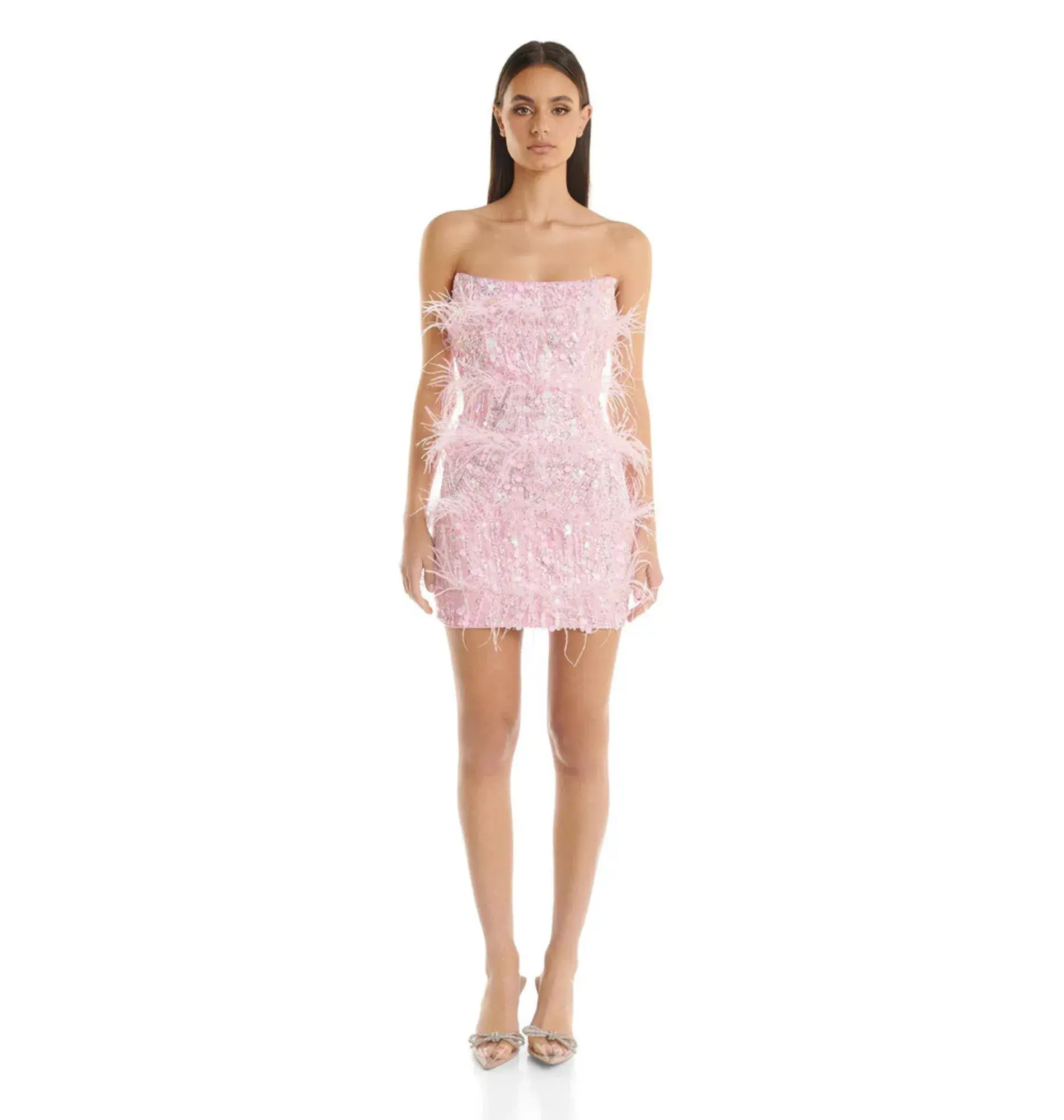 Eliya The Label Tiffany Mini Dress Pink Size XS / AU 6  - Image 1