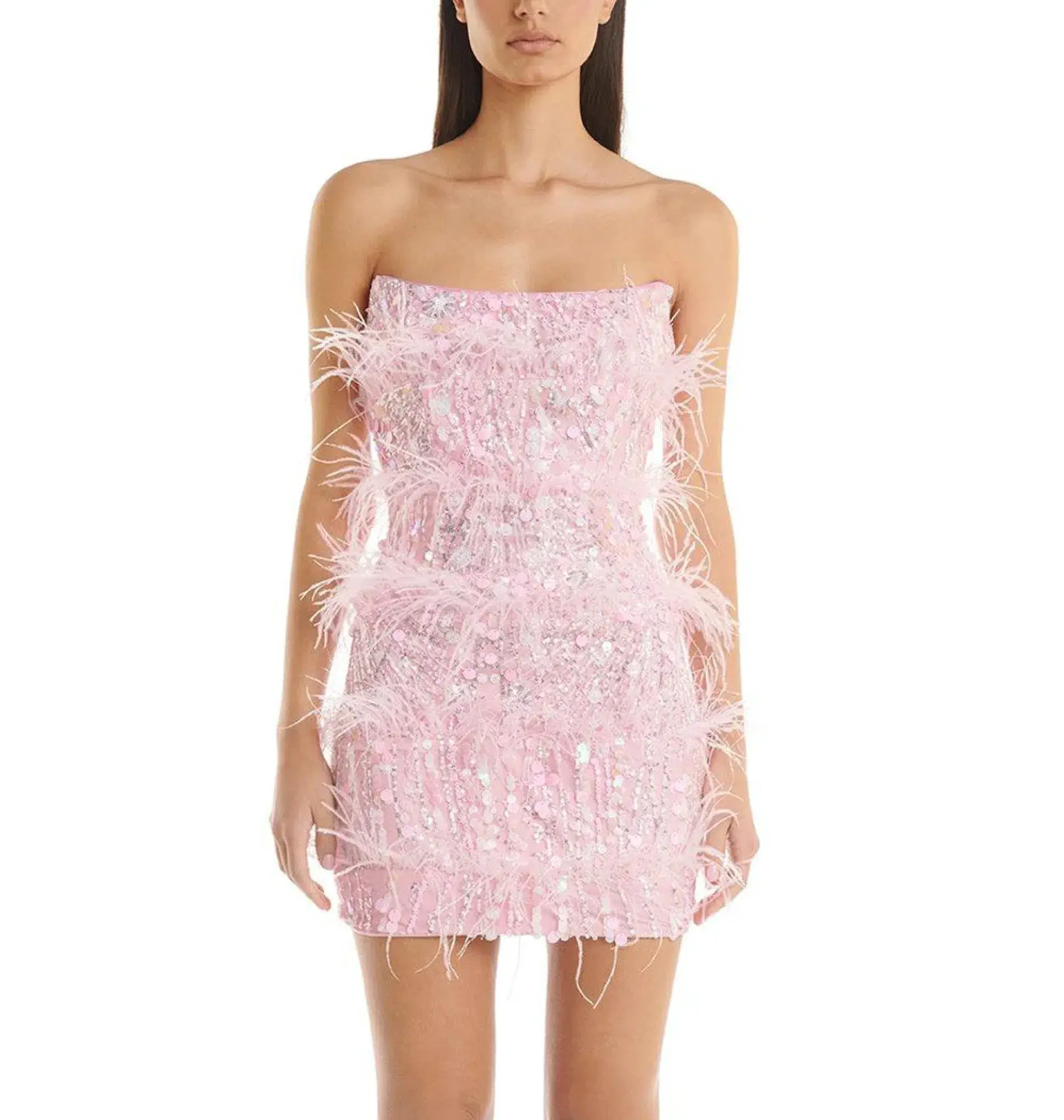 Eliya The Label Tiffany Mini Dress Pink Size XS / AU 6  - Image 2