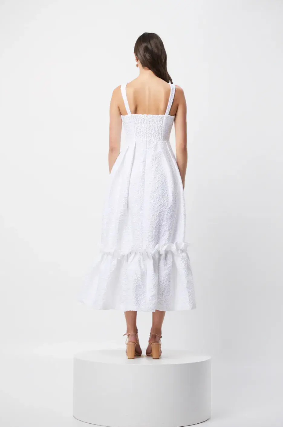 Elliott Insonomy Jacquard Dress White Size XS / AU 6   - Image 2