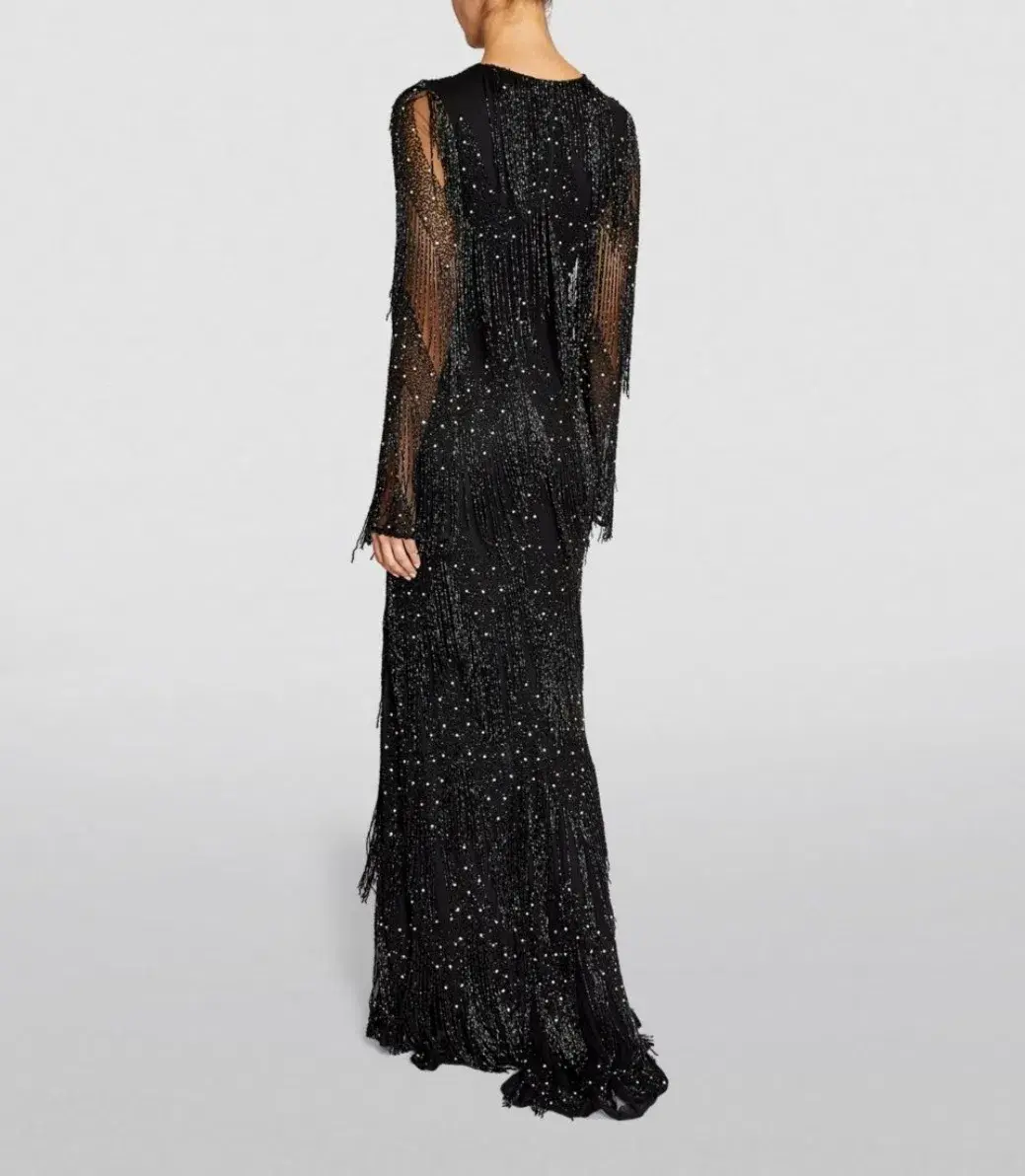 Rachel Gilbert Arlie Gown Black Size 3 / AU 12 - Image 2