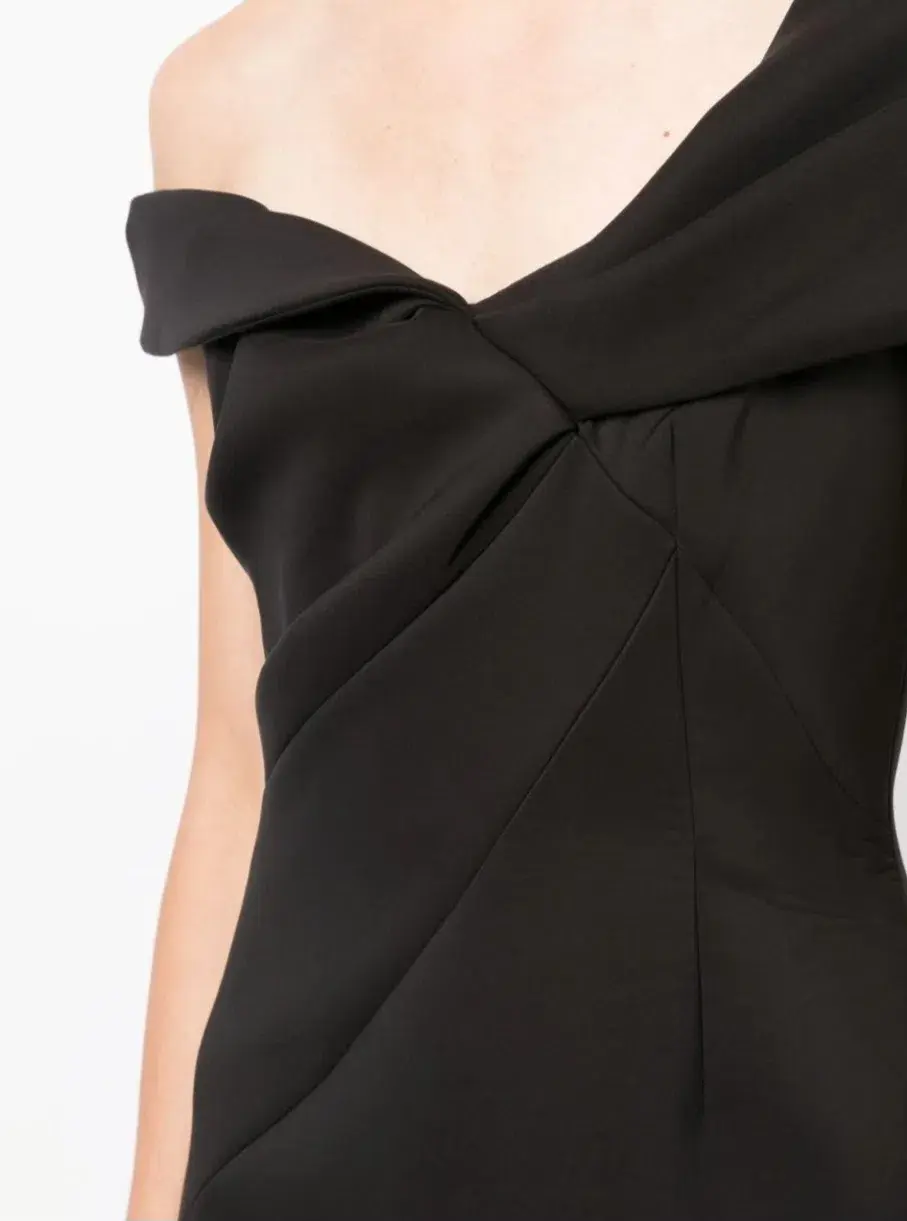Rachel Gilbert Matteo Dress Black Size 6 / AU 18 - Image 4