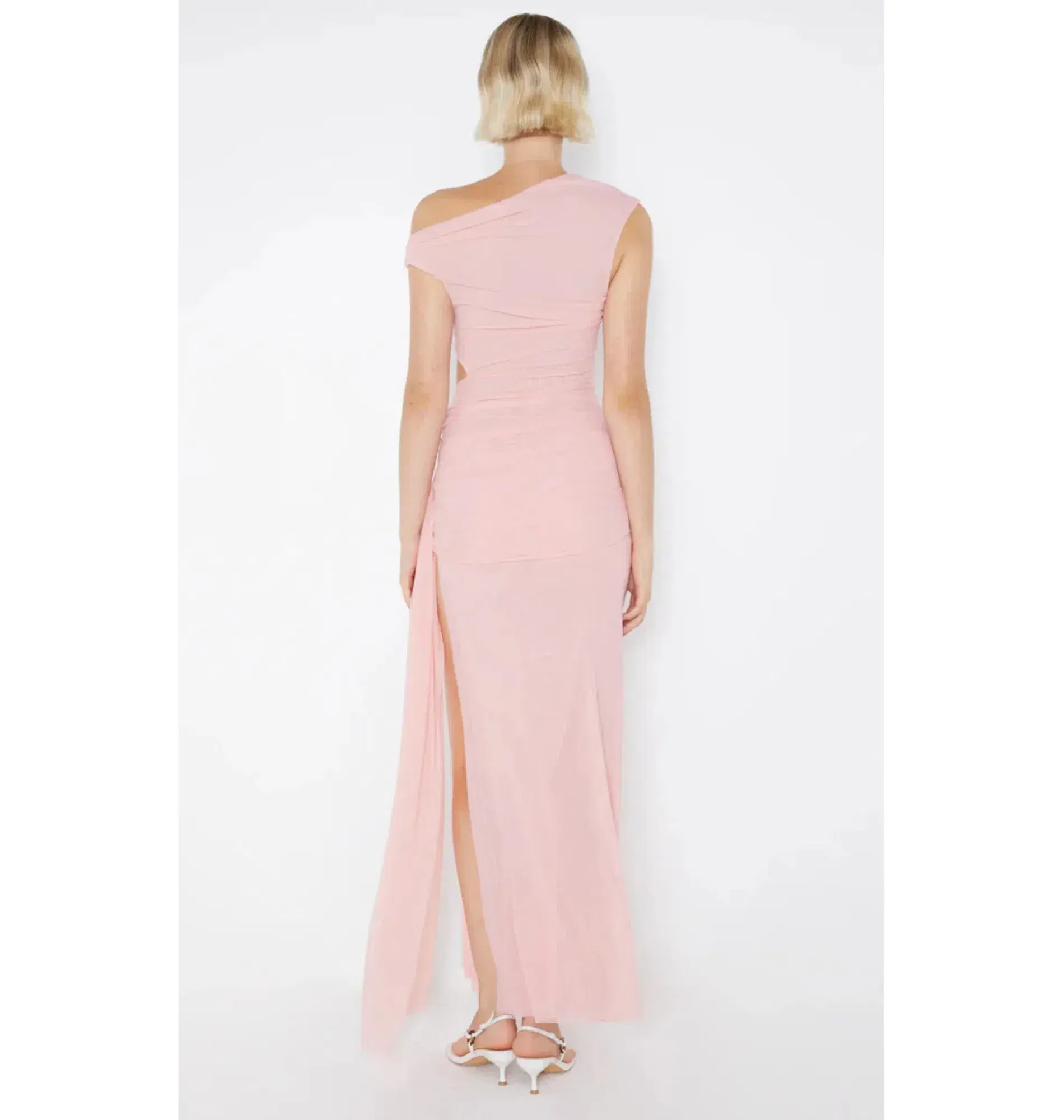 Bec & Bridge Victoria Asym Dusty Pink Size AU 8 - Image 3
