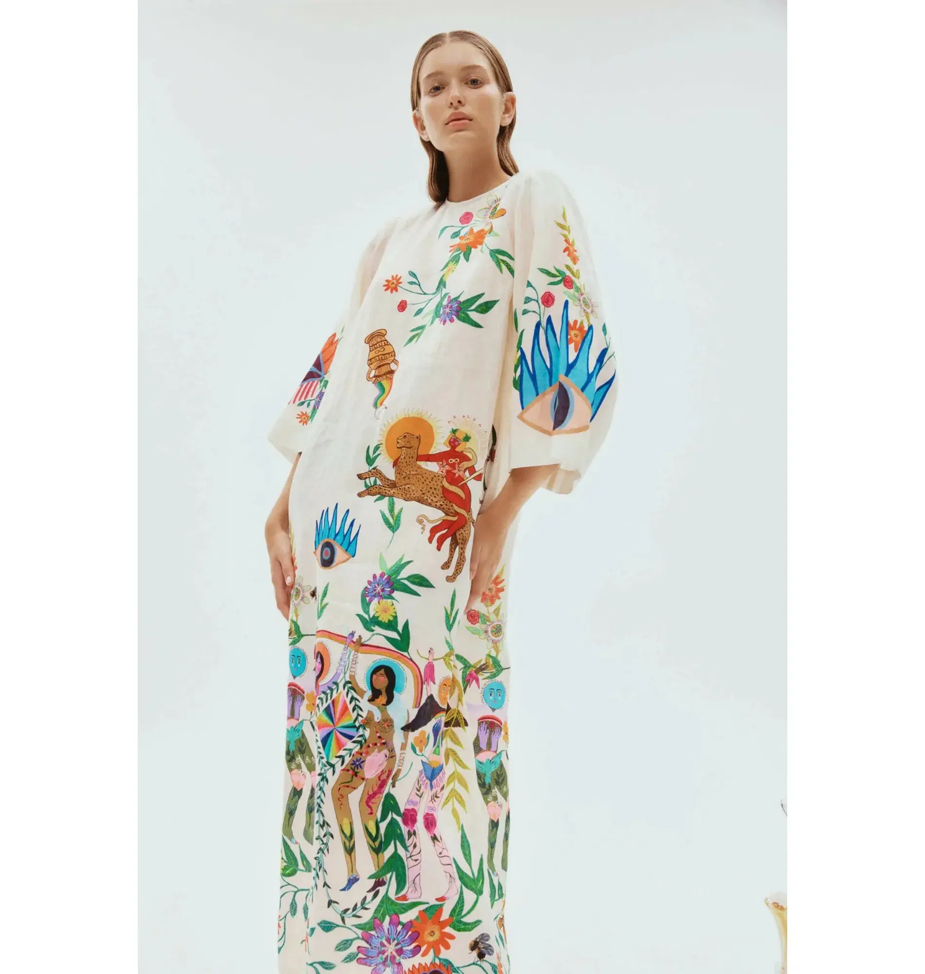 Alemais Meagan Midi Dress Print Size AU 12 - Image 2