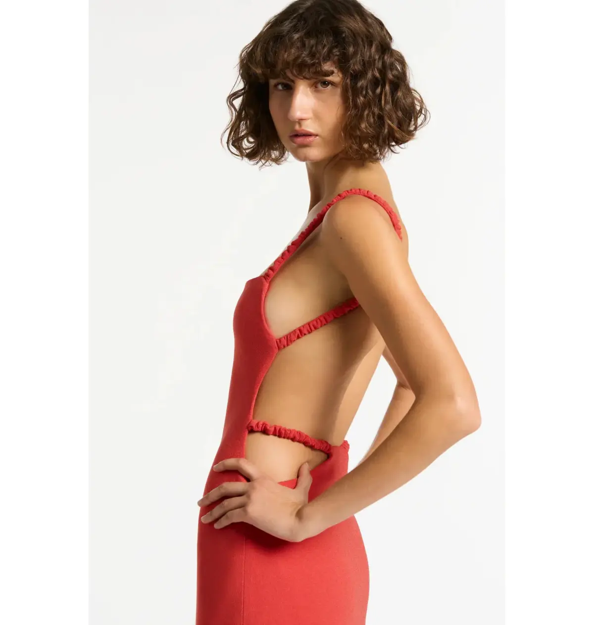 Sir the Label Spoerri Backless Gown Red Size 0 / AU 6 - Image 2