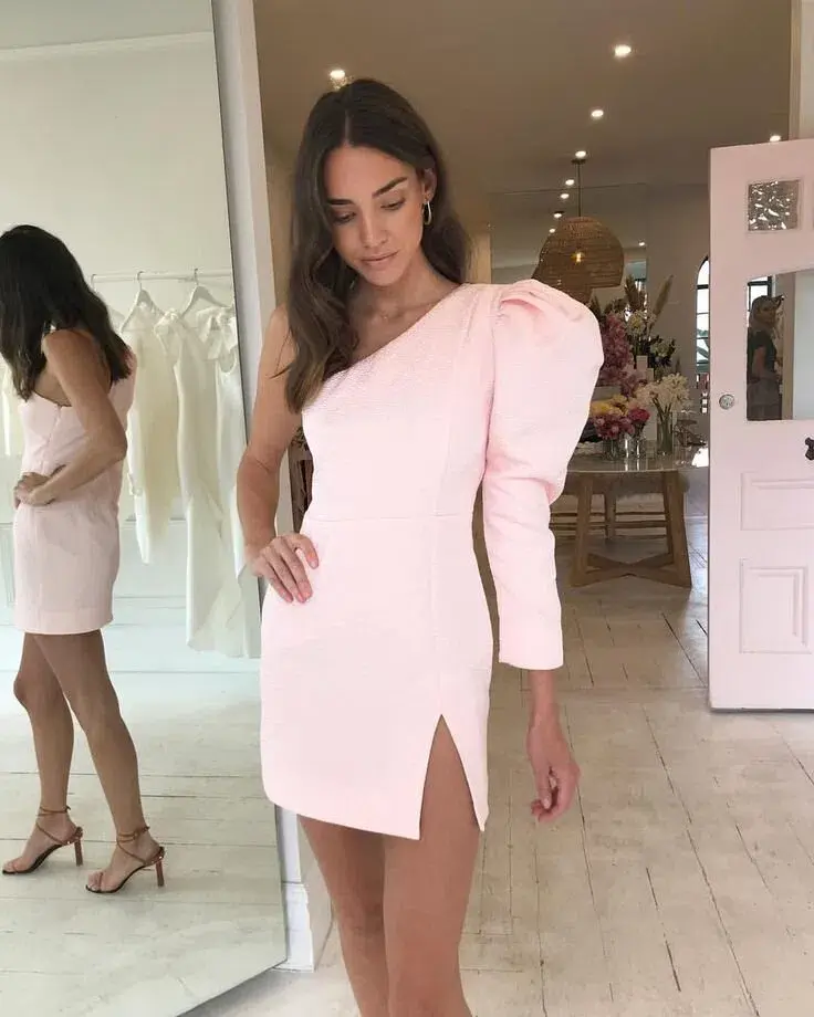 Nicola Finetti Eddy Dress Pink Size AU 12 - Image 2