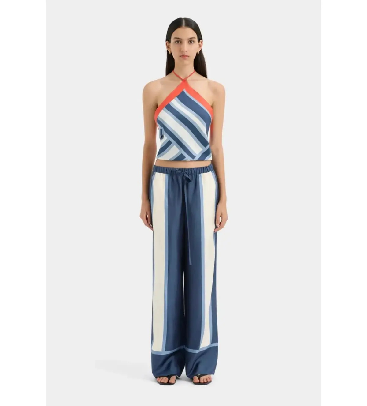 Sir the Label Dazed Scarf and Pant Set Multi Size 8 - Image 1