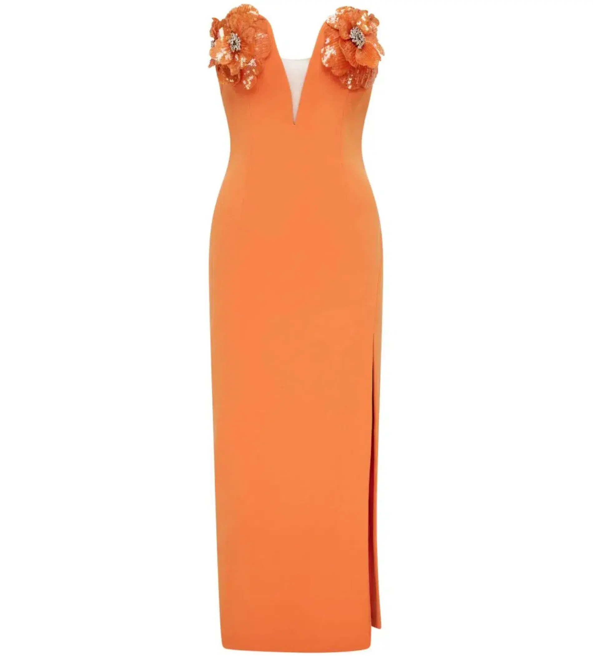 Rachel Gilbert  Bowie Dress Orange Size 10  - Image 1
