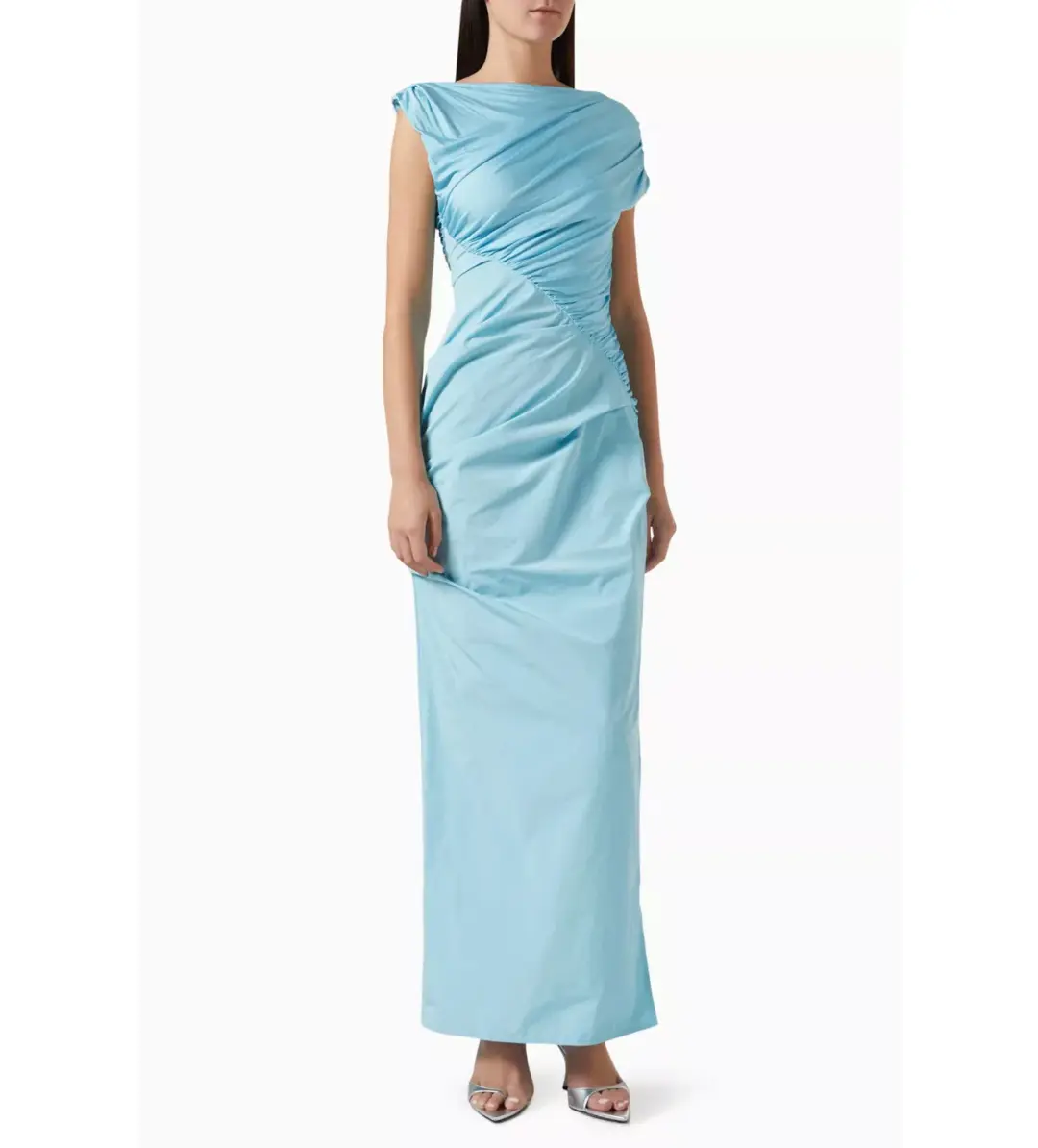  Paris Georgia Kaya Dress Blue Size 6  for rent on The Volte - main image
