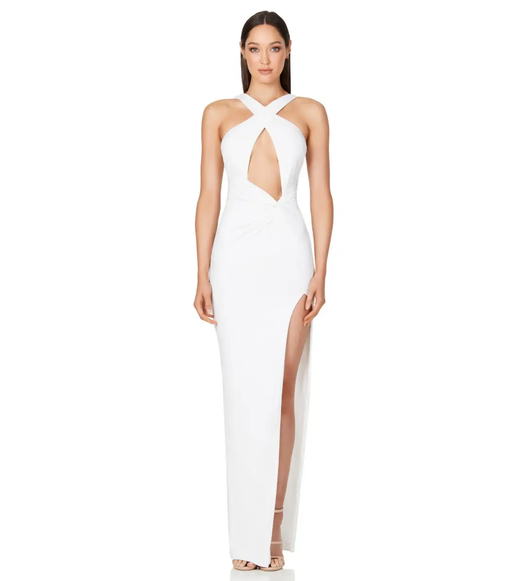Nookie Belisse Gown White Size S/Au 8  for rent on The Volte - main image