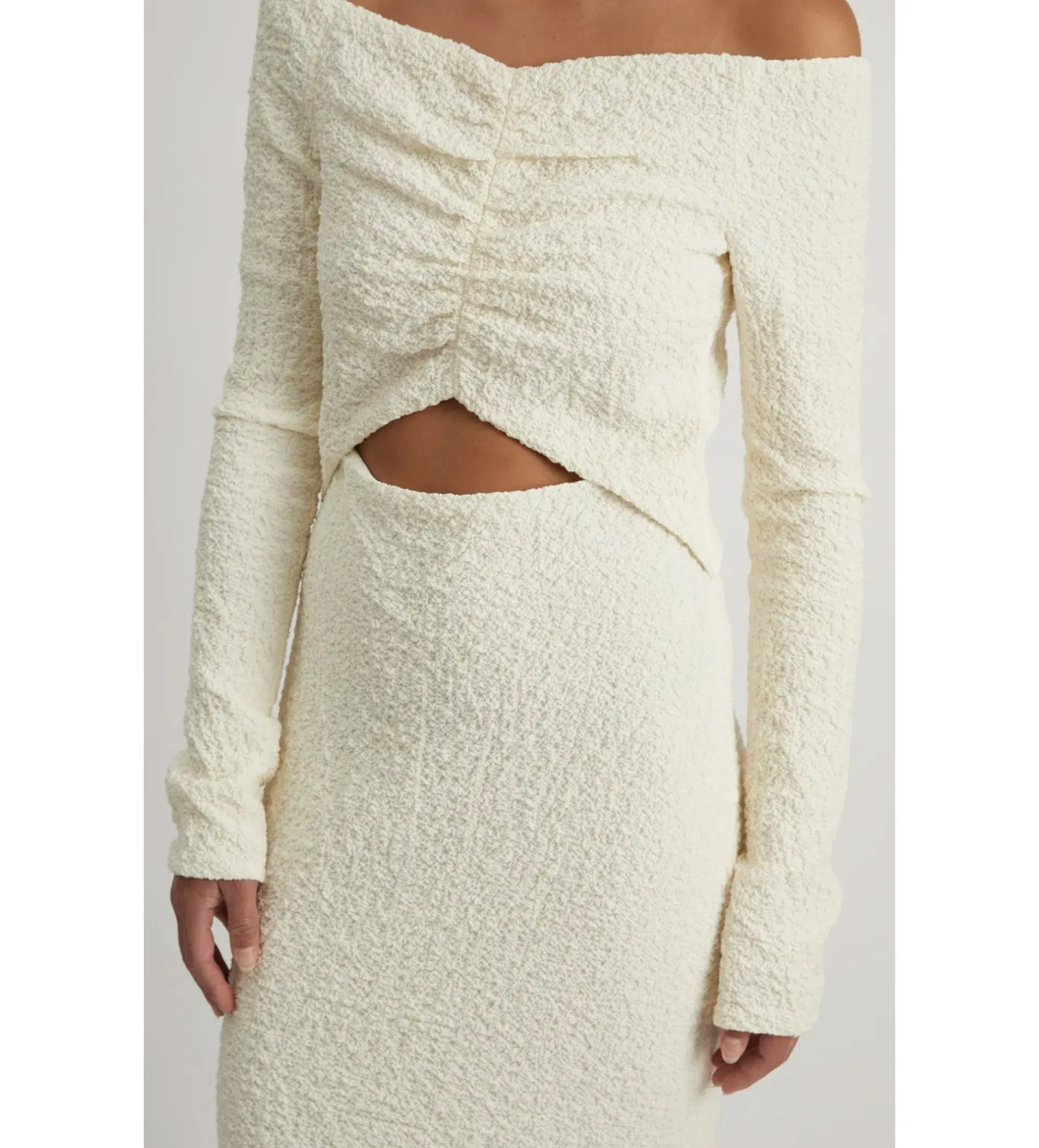 Camilla and Marc Minerva Long Sleeve Dress Cream Size 6 - Image 2