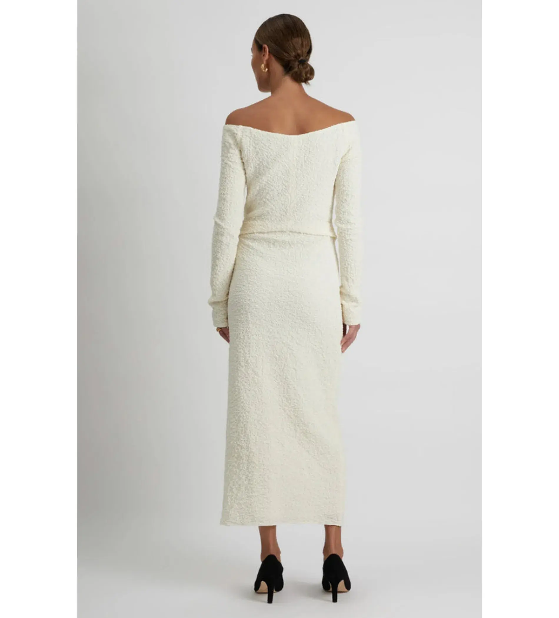 Camilla and Marc Minerva Long Sleeve Dress Cream Size 6 - Image 3