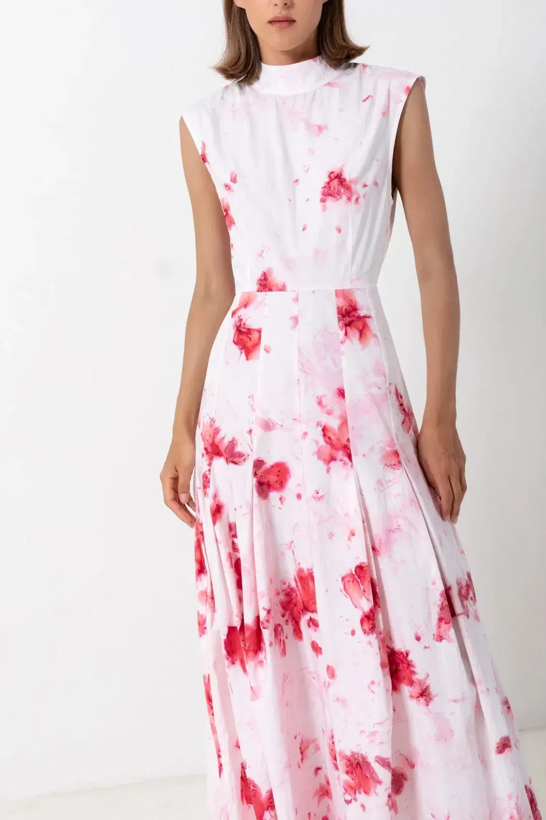 S/W/F Puglia Cut Out Maxi Dress Floral Size M / AU 10 - Image 2