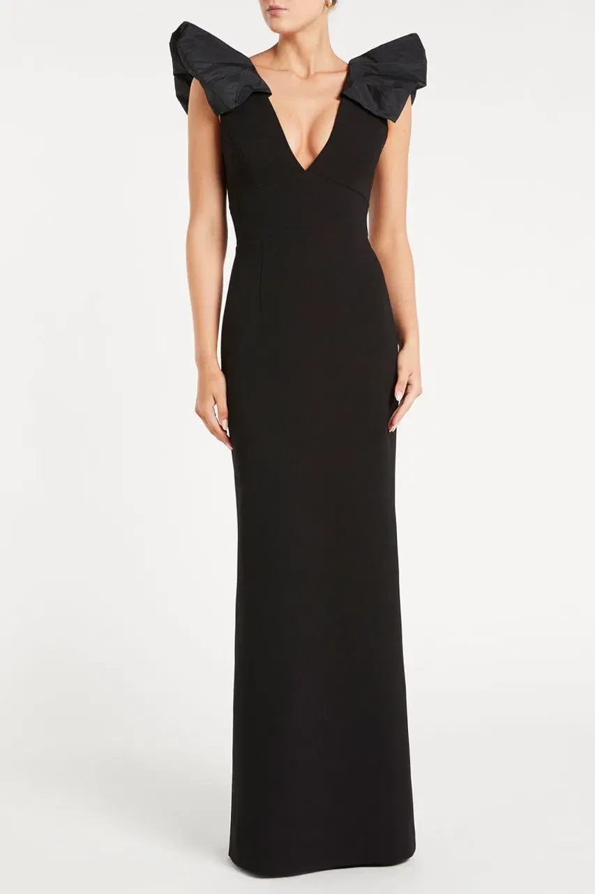 Rebecca Vallance Katie Gown in Black Size 10 - Image 5