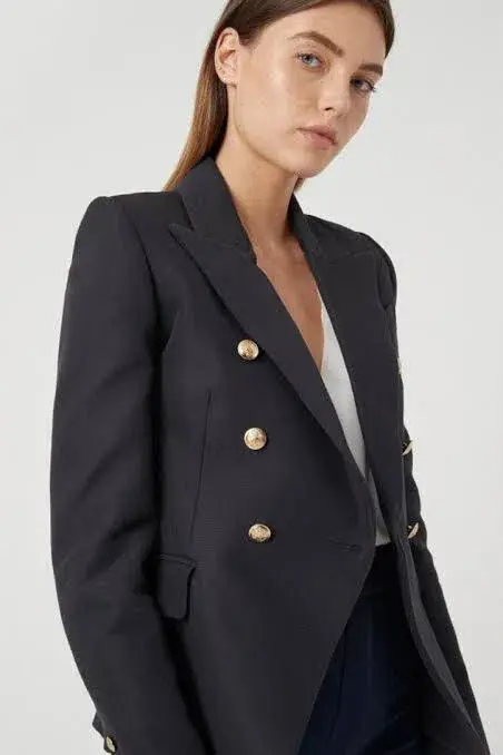 Camilla and Marc Dimmer Blazer Black Size 8 - Image 3