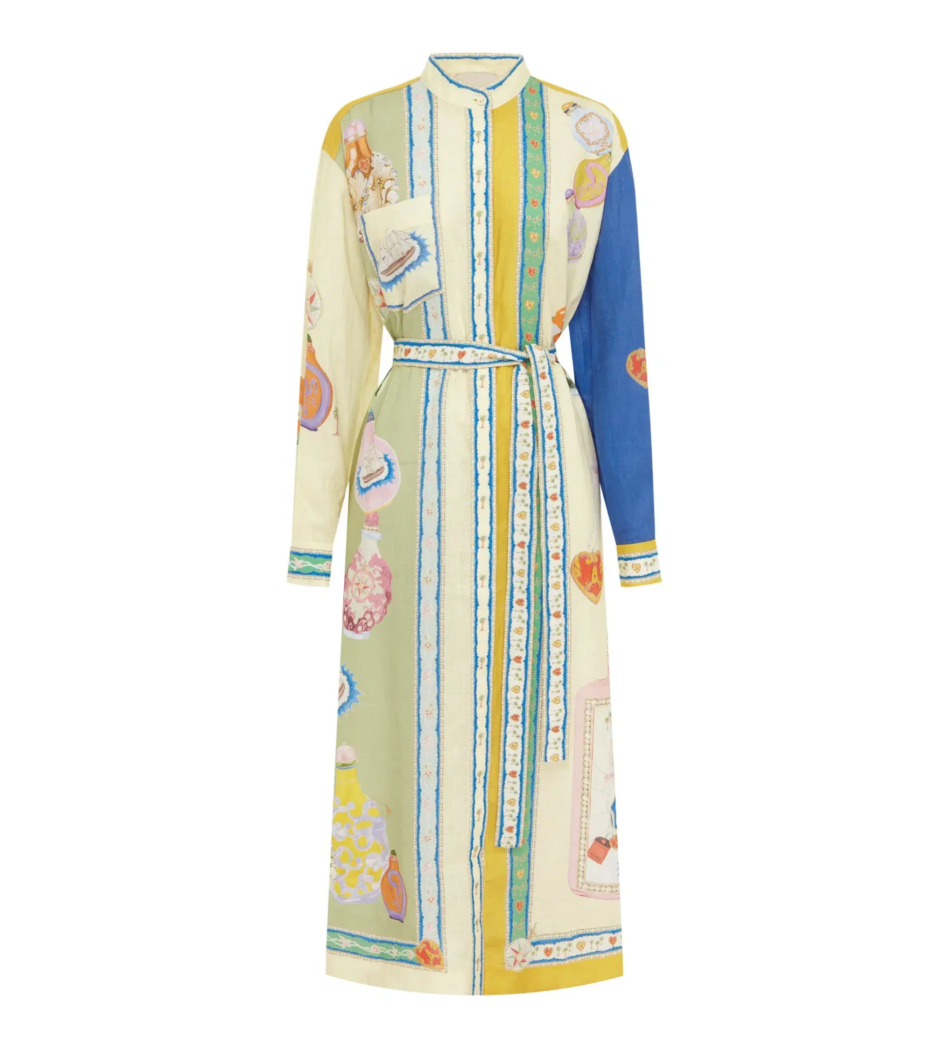 Alemais Elixir Shirtdress Multi Size 12 - Image 4