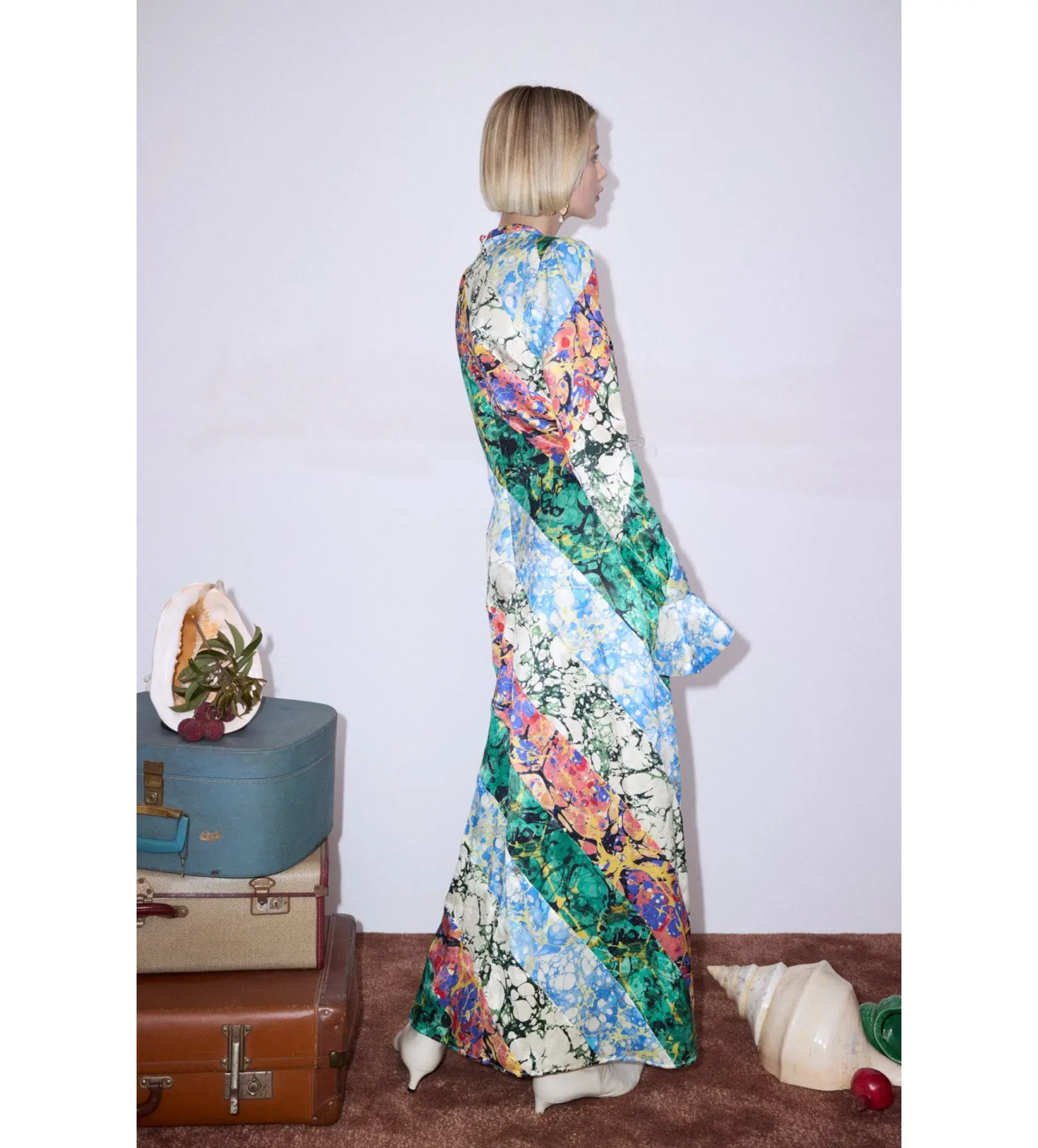 Alemais Sunburst Gown Multi Size 16 - Image 2