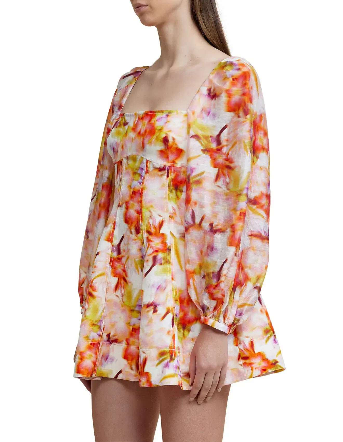 Acler Ardanary Mini Dress In Rogue Medley Size 12 - Image 4