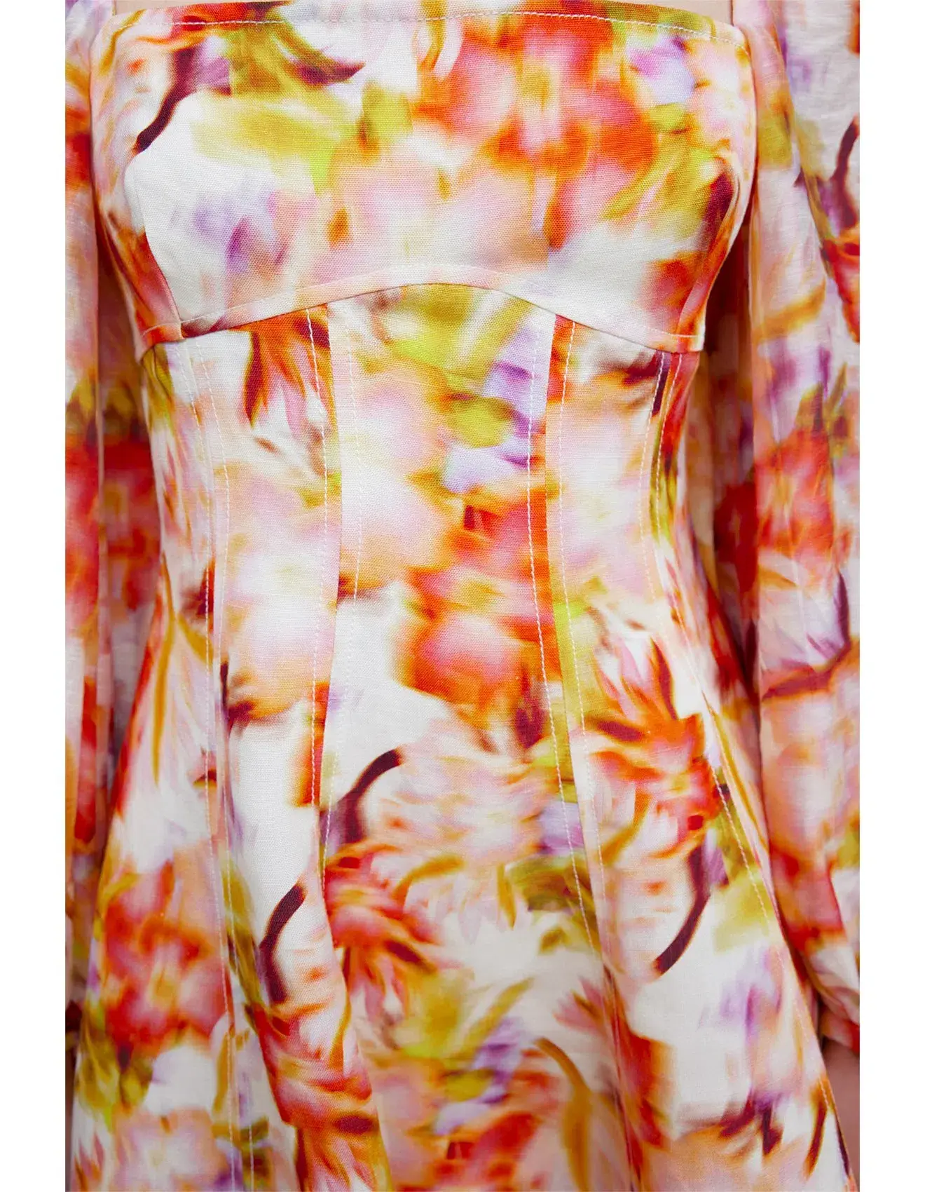 Acler Ardanary Mini Dress In Rogue Medley Size 12 - Image 5