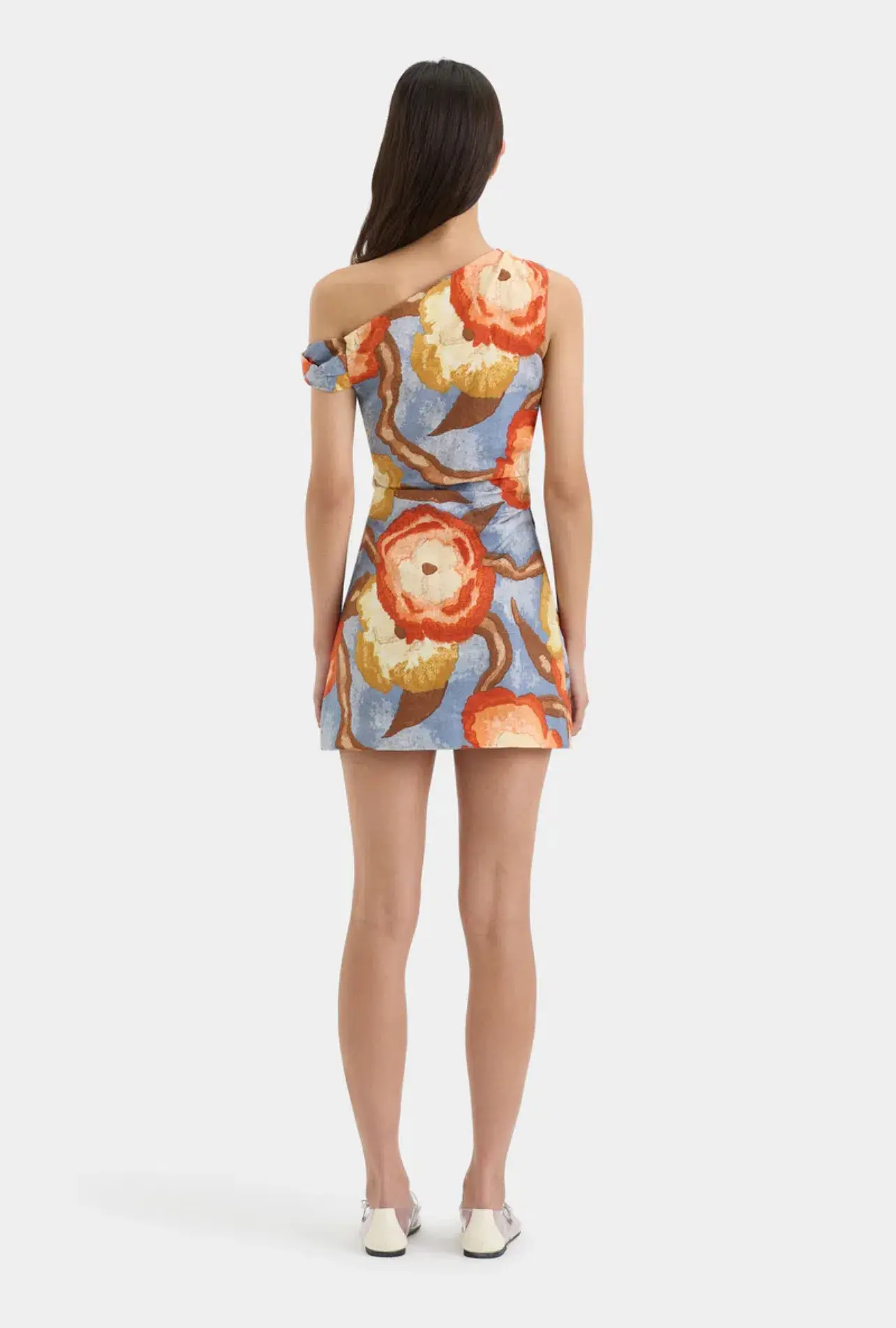Sir the label The Avery Twist Mini Dress Camellia Size 10 - Image 4