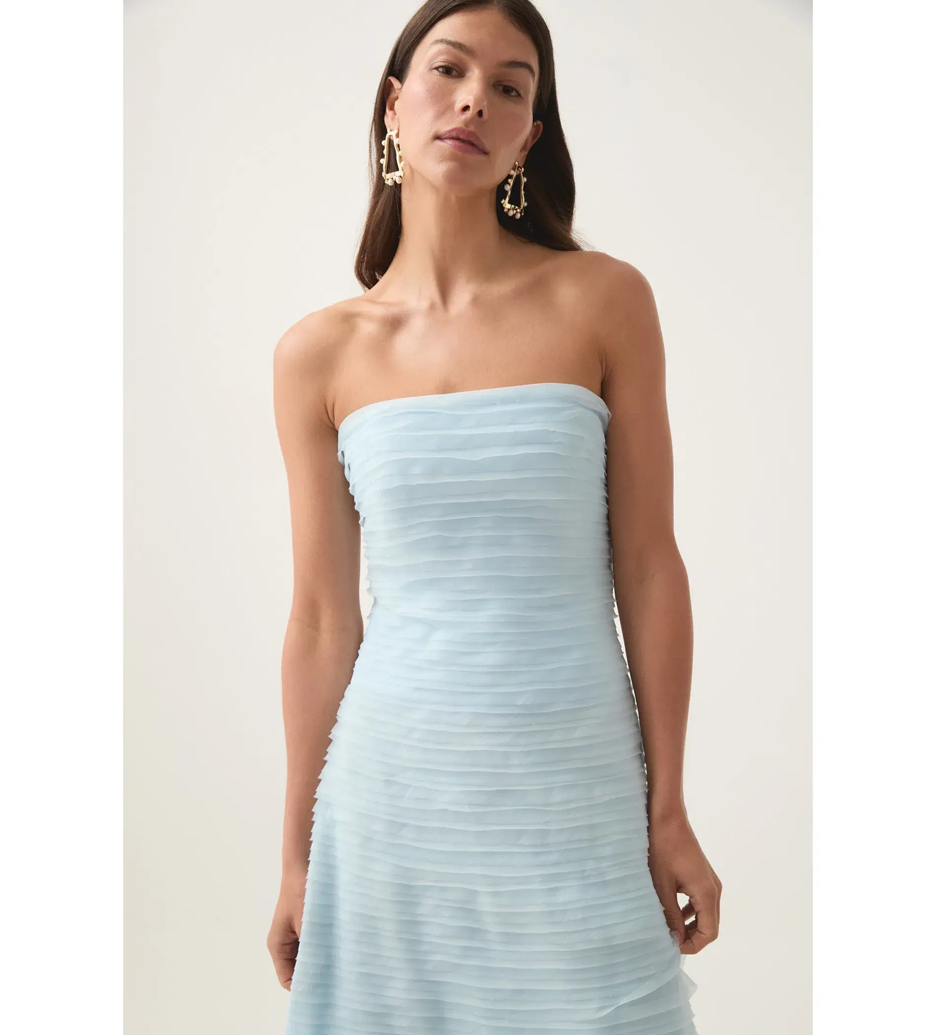 AJE Soundscape Maxi Dress Sea Breeze Size 10 - Image 2