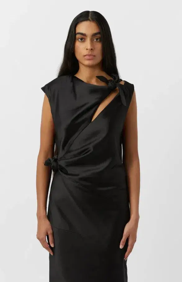 Camilla and Marc Karsten Knot Dress in Black Size 10 - Image 1