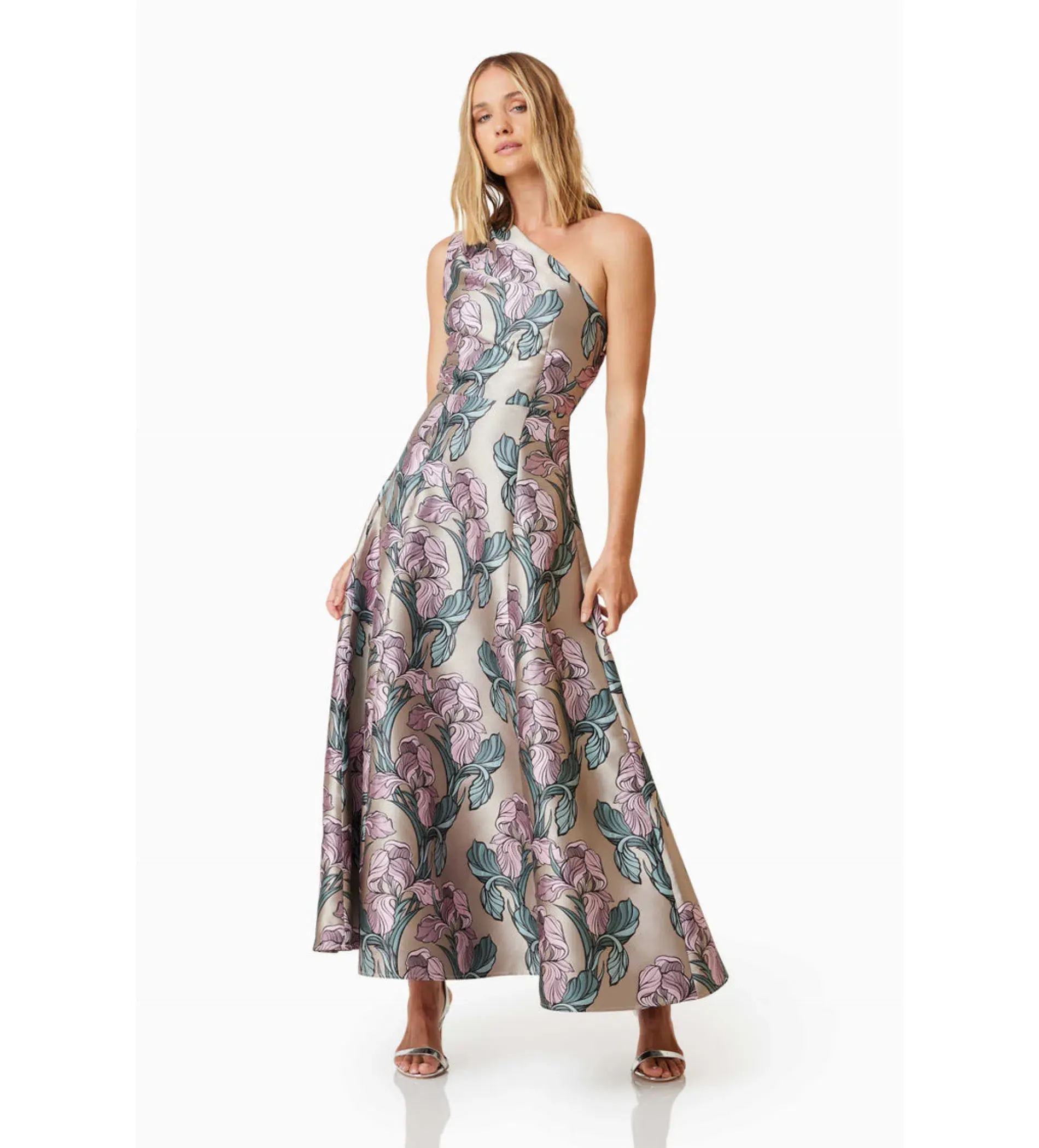 Elliatt  The Audrey Maxi Dress Multi/Print Size 12 - Image 1