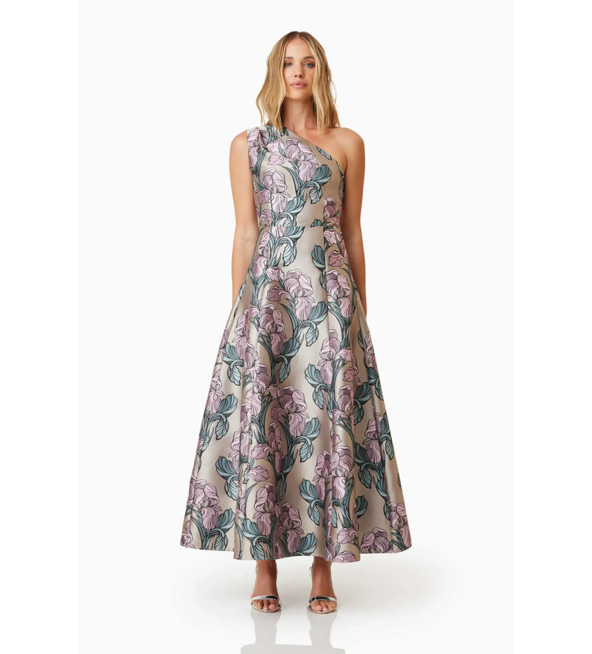 Elliatt  The Audrey Maxi Dress Multi/Print Size 12 - Image 2