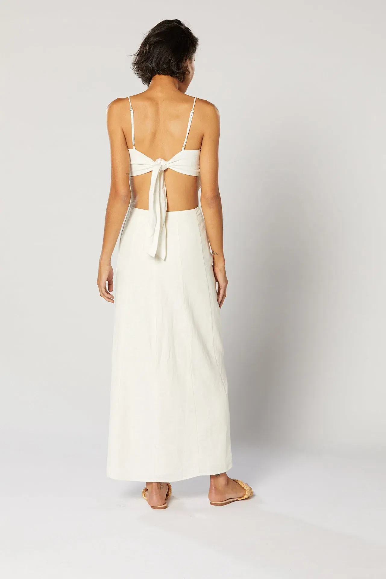 Winona Morissey Top and Skirt Set Natural Size 10 - Image 3