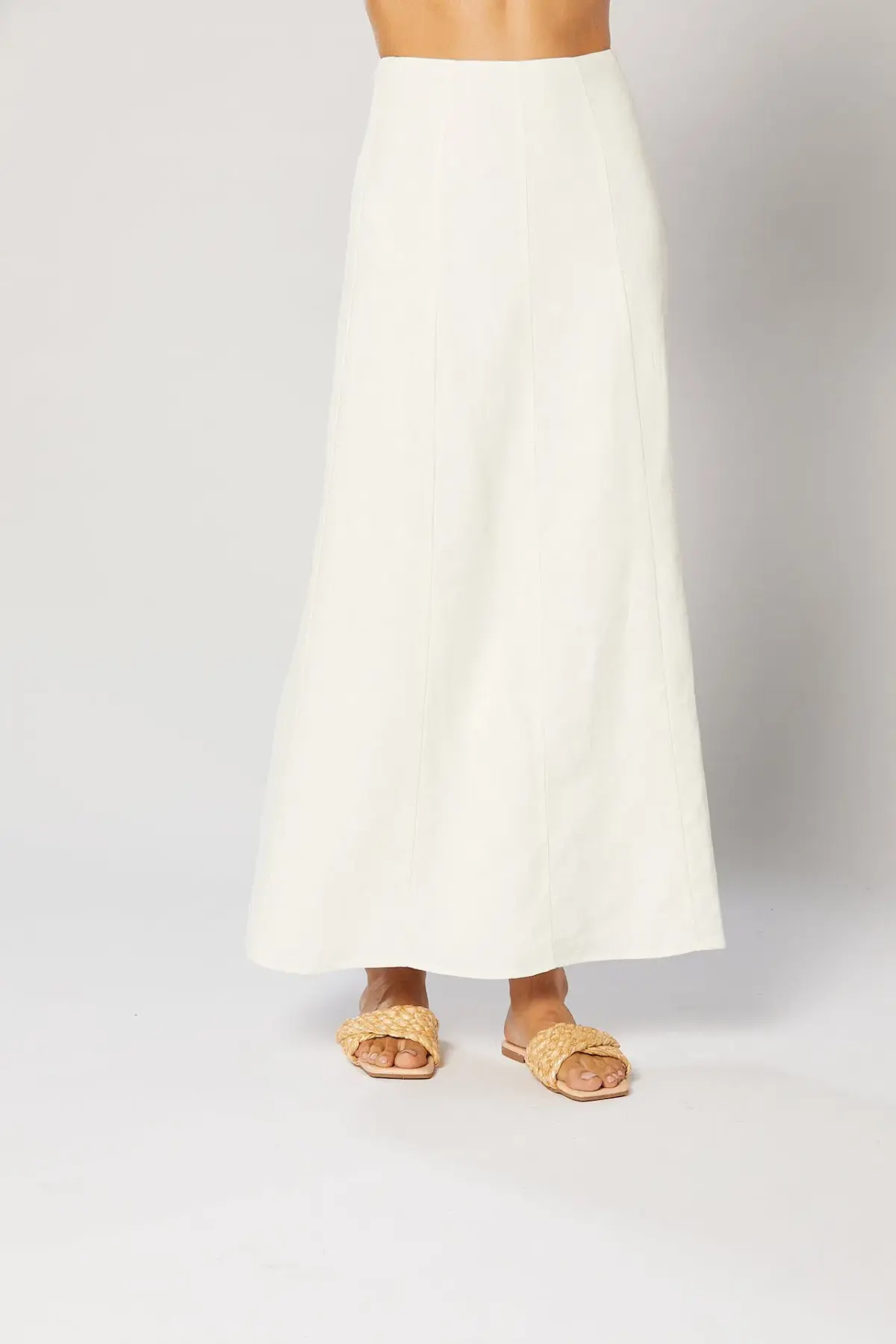 Winona Morissey Top and Skirt Set Natural Size 12 - Image 5