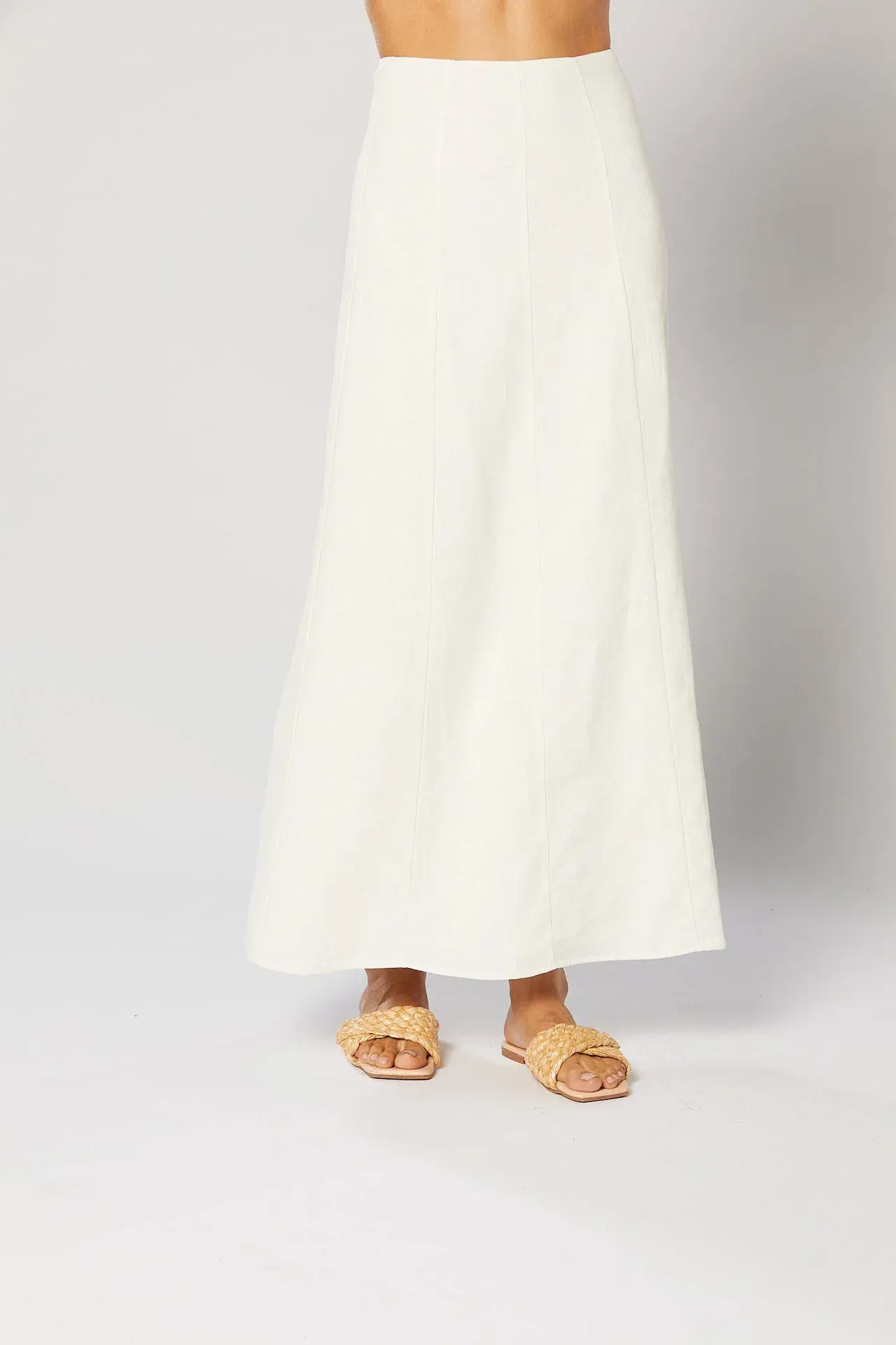 Winona Morissey Top and Skirt Set Natural Size 12 - Image 5