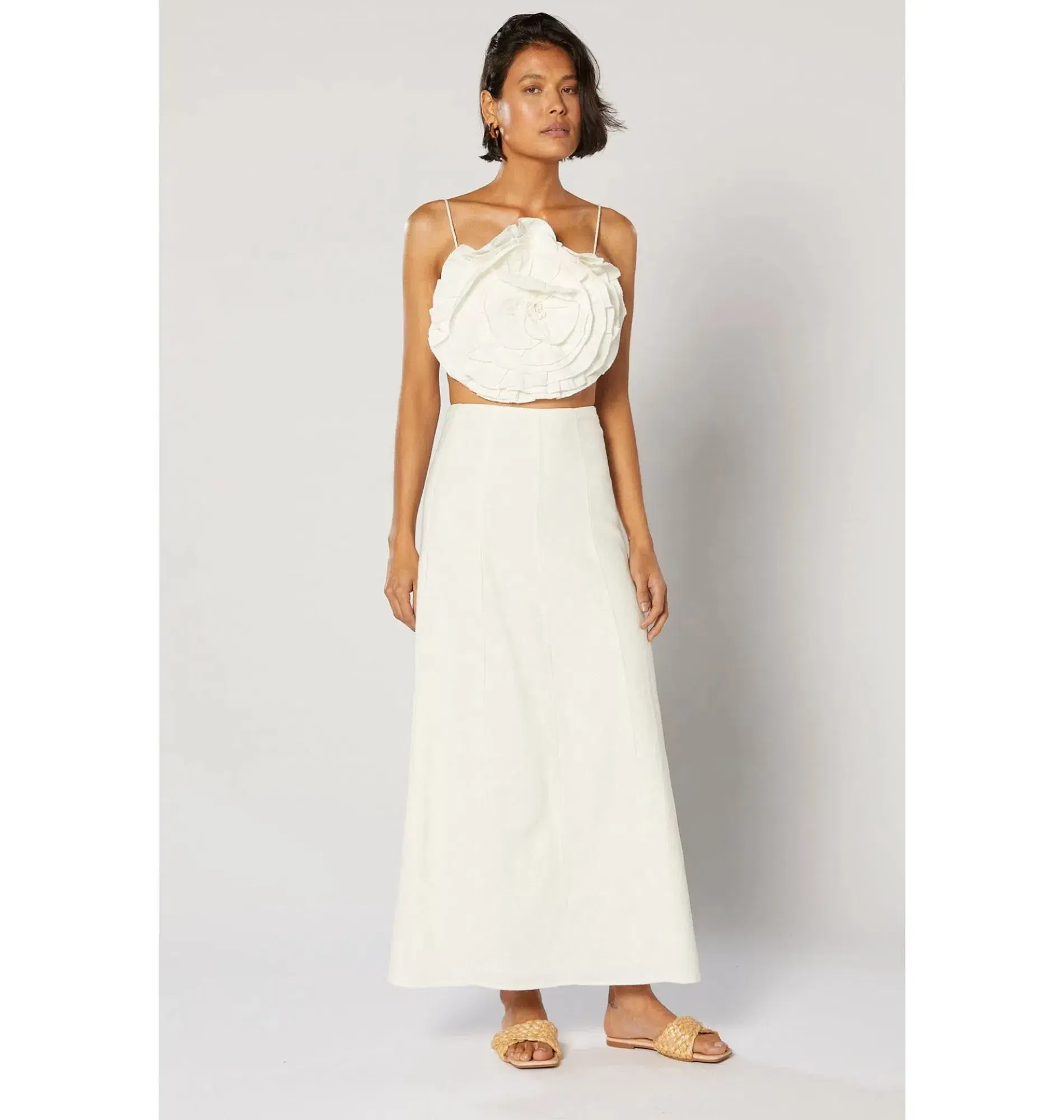 Winona Morissey Top and Skirt Set Natural Size AU 14  - Image 1