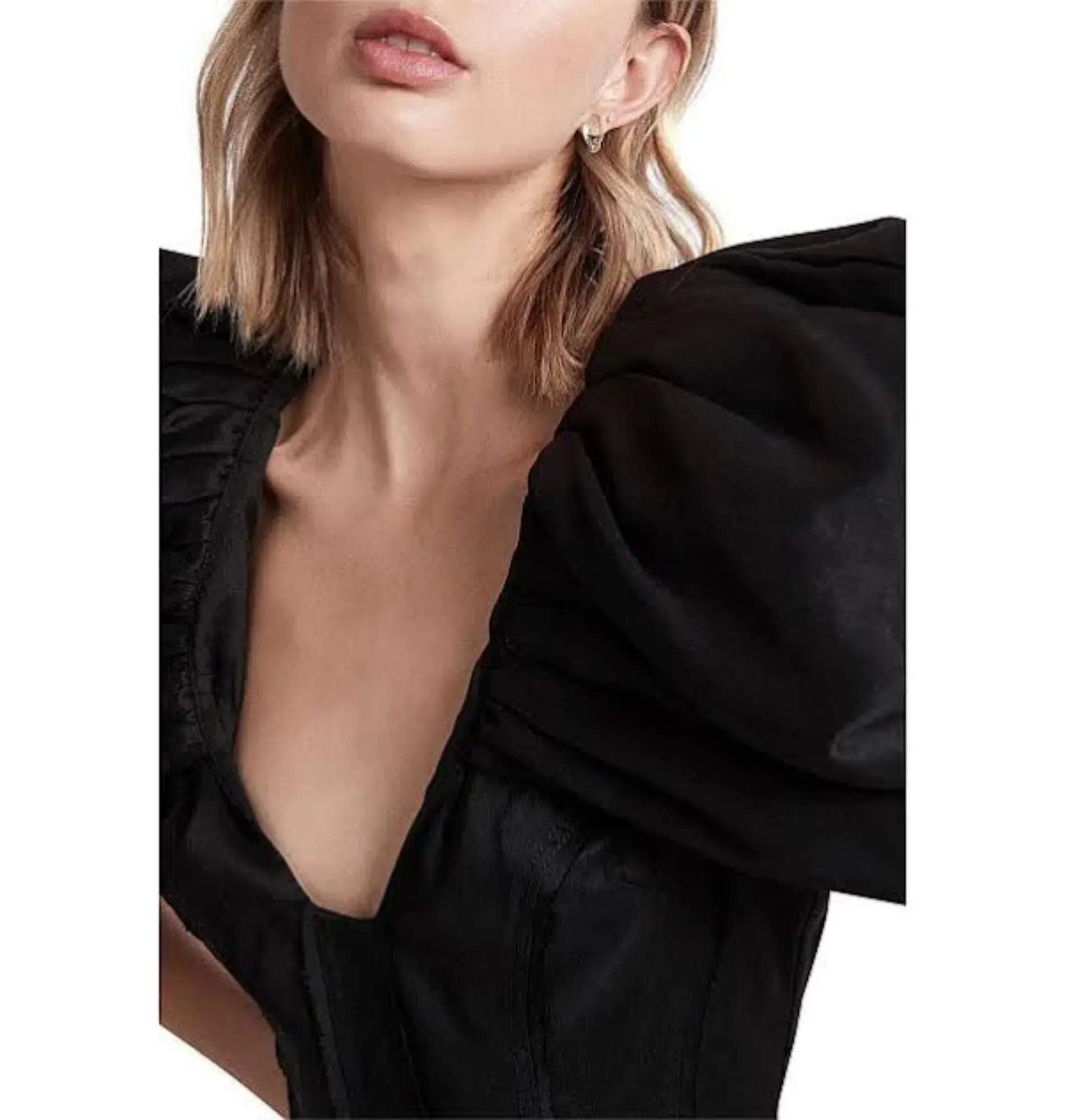 Aje Admiral Midi Dress Black Size AU 16 - Image 2
