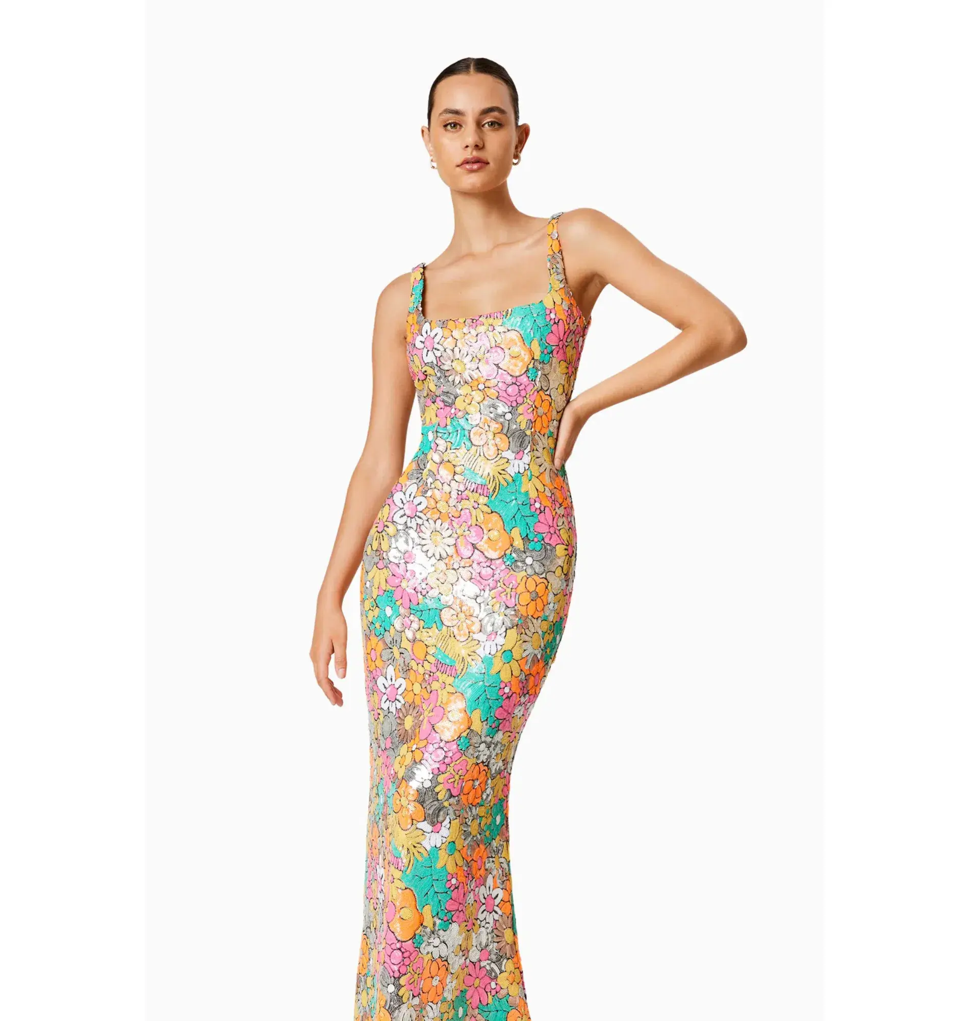 Elliatt Tiki Dress Floral Size AU 10 - Image 3