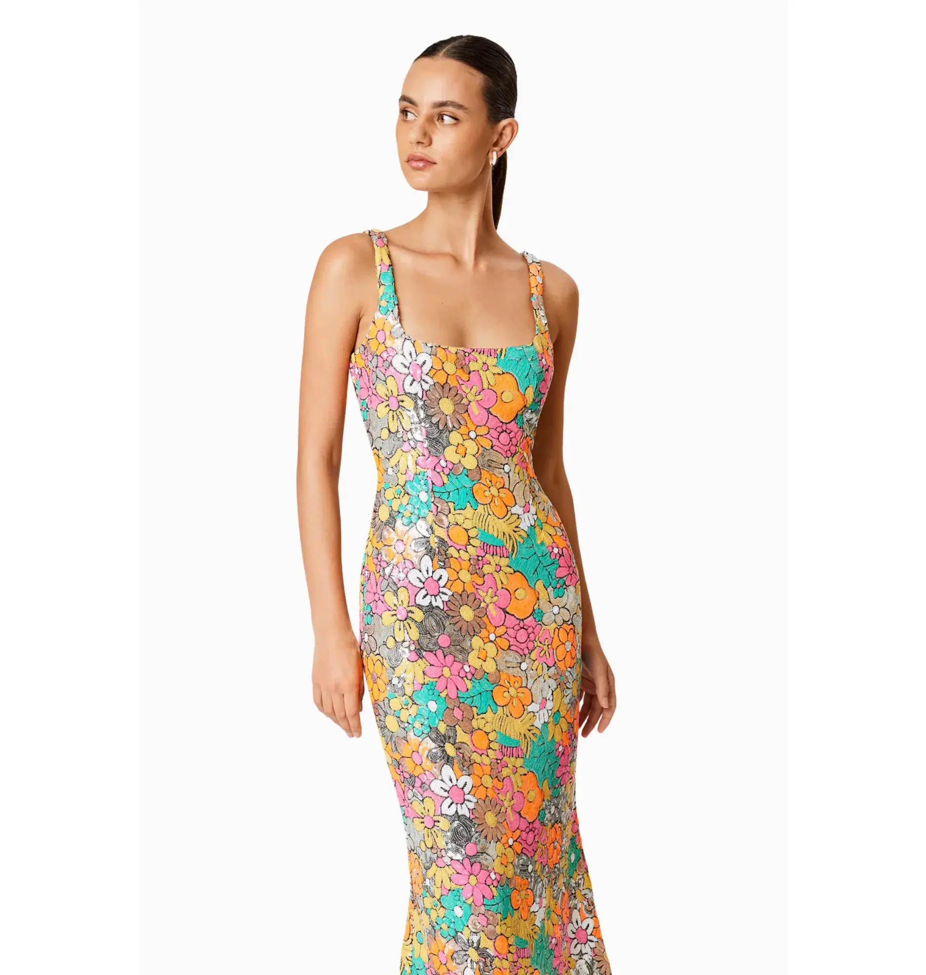 Elliatt Tiki Dress Floral Size AU 10 - Image 2