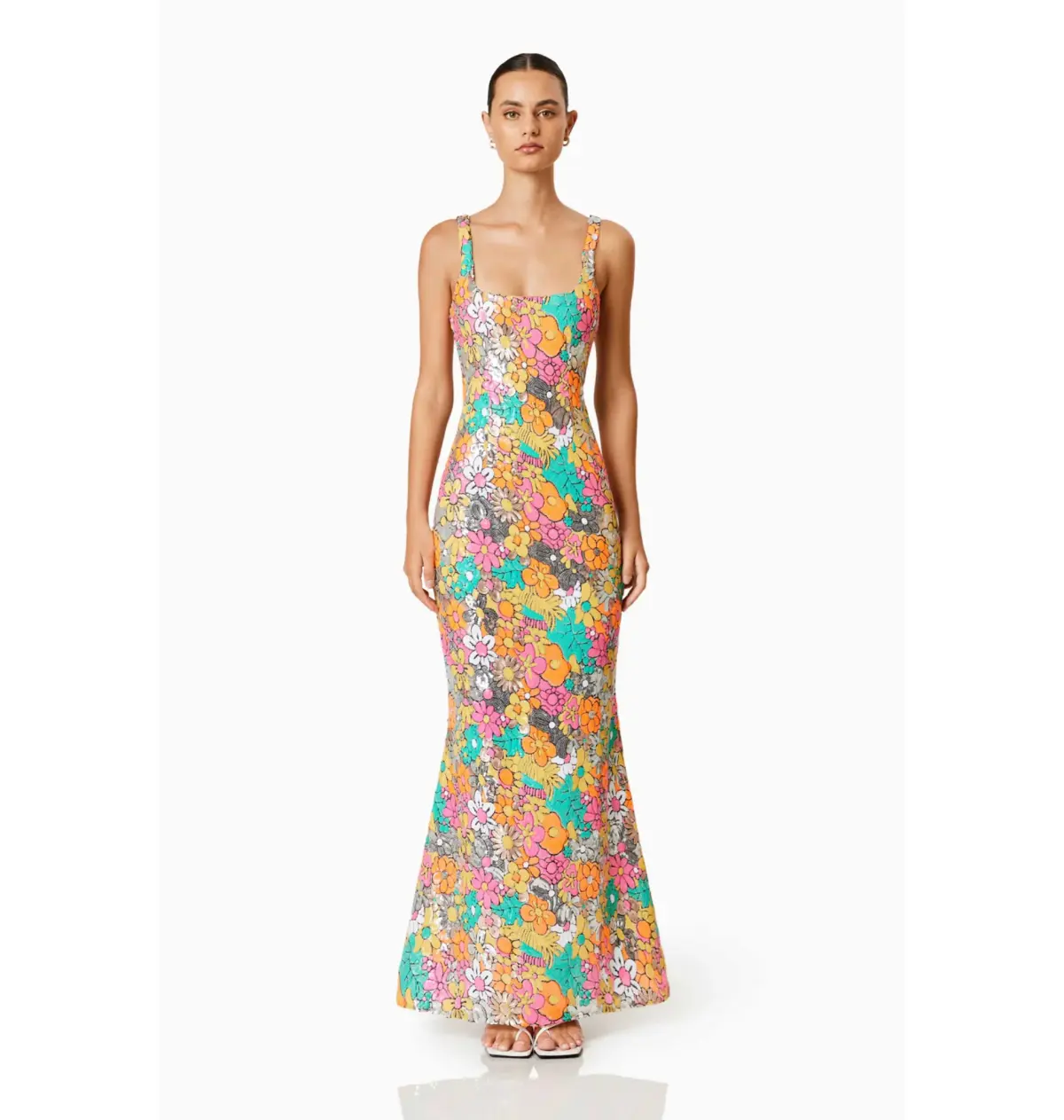 Elliatt Tiki Dress Floral Size AU 10 - Image 1