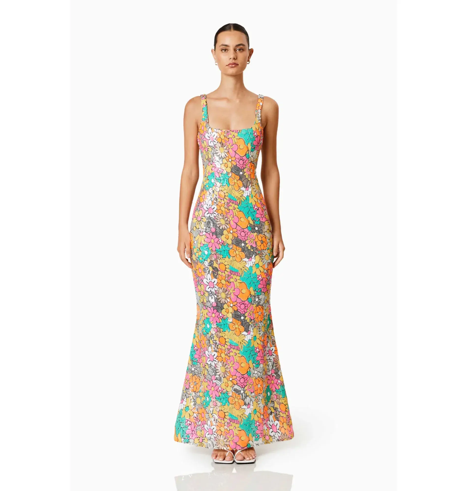 Elliatt Tiki Dress Floral Size AU 10 - Image 1