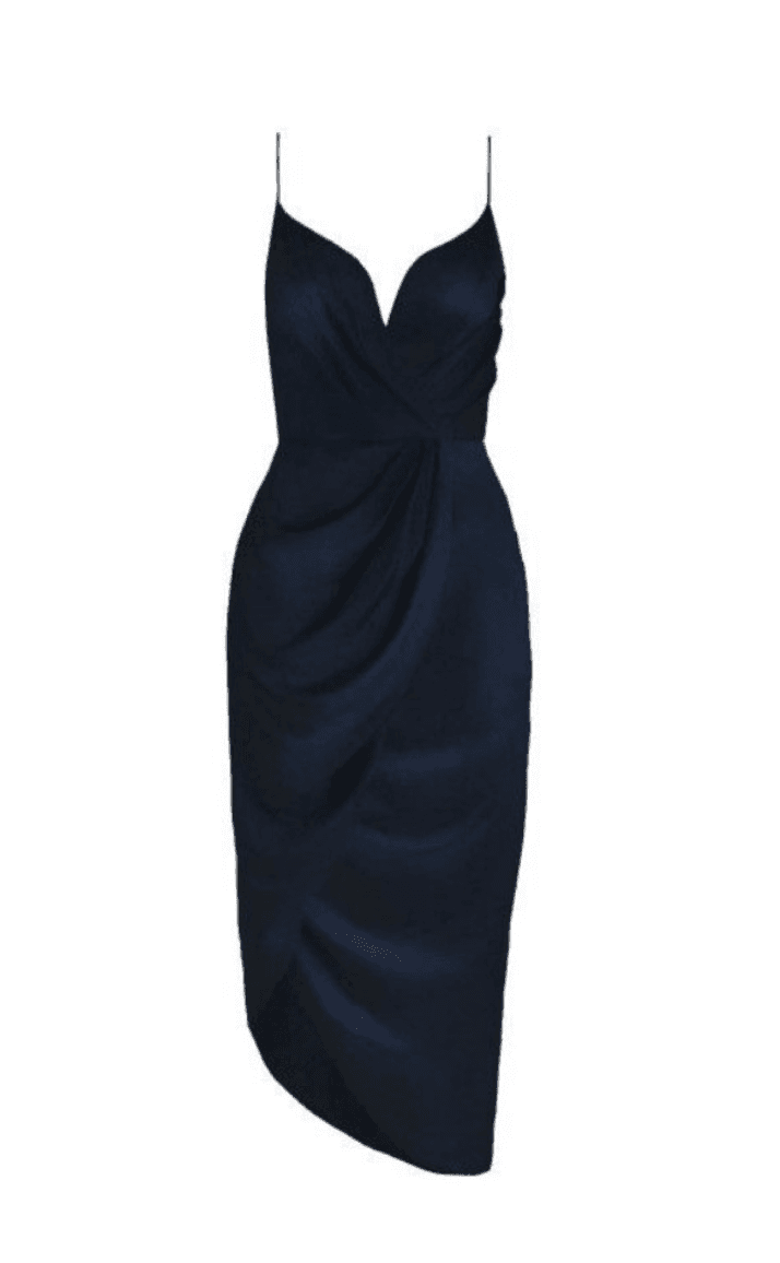 Zimmermann Silk Plunge One Shoulder Dress Size 14-16 - Image 1