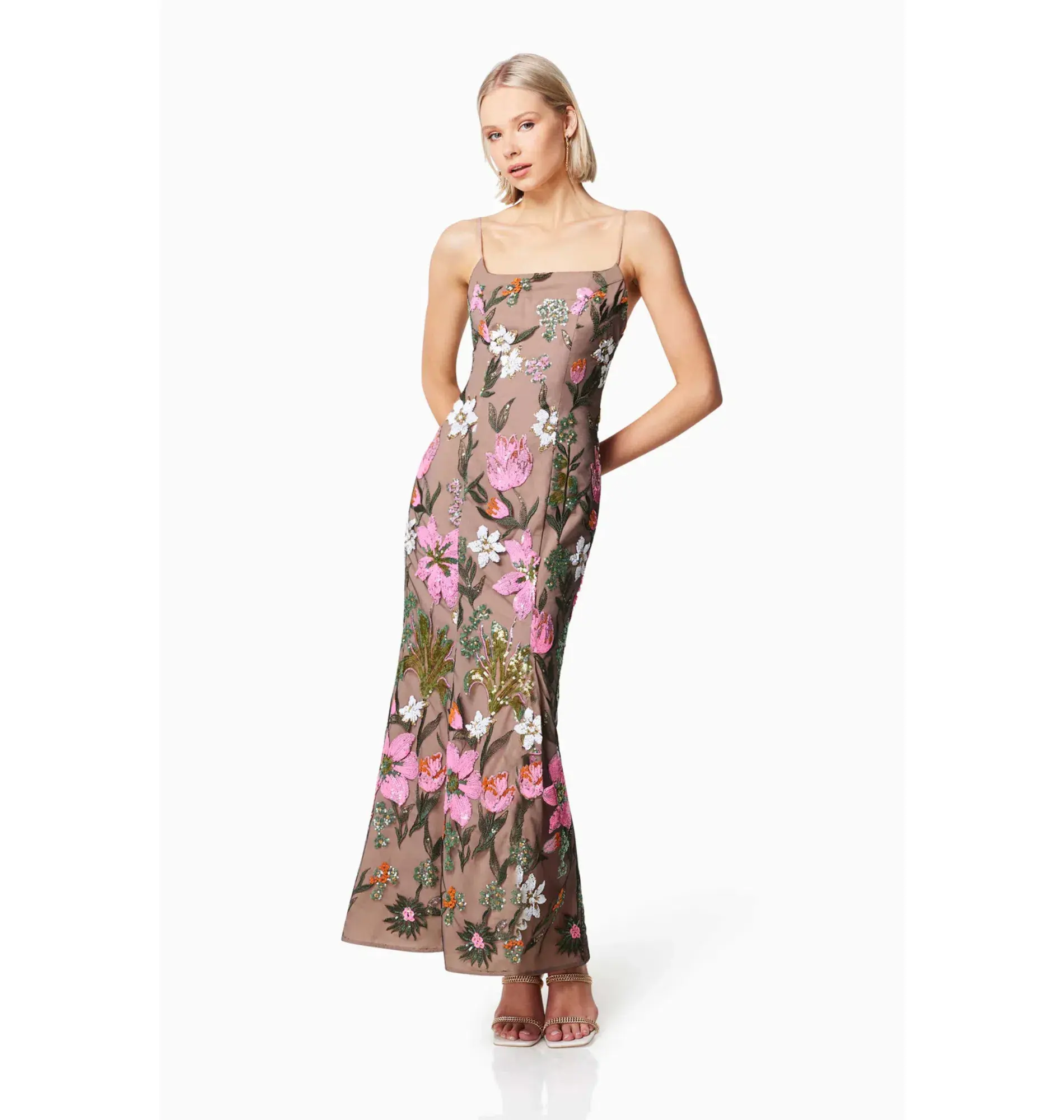 Elliatt Mesmerize Dress Floral Size AU 8 - Image 2
