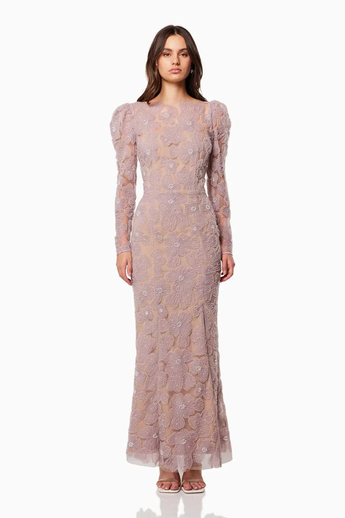 Elliatt Darcy Gown Dusty Lilac Size AU 8 - Image 1