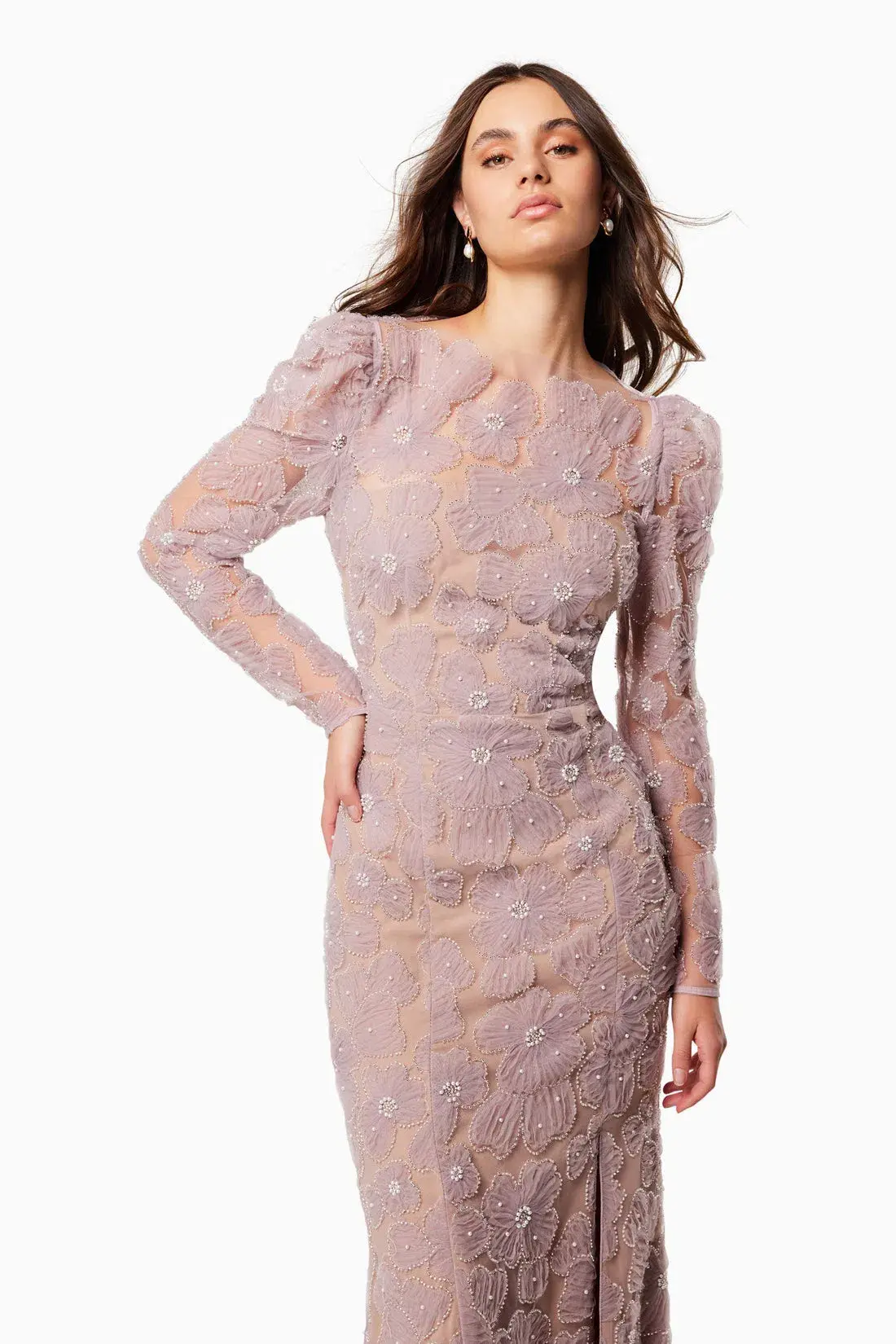 Elliatt Darcy Gown Dusty Lilac Size AU 12 - Image 2