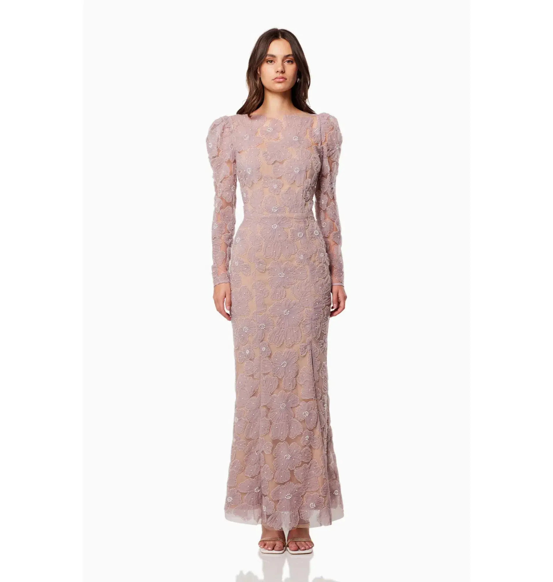 Elliatt Darcy Gown Dusty Lilac Size AU 16 - Image 2