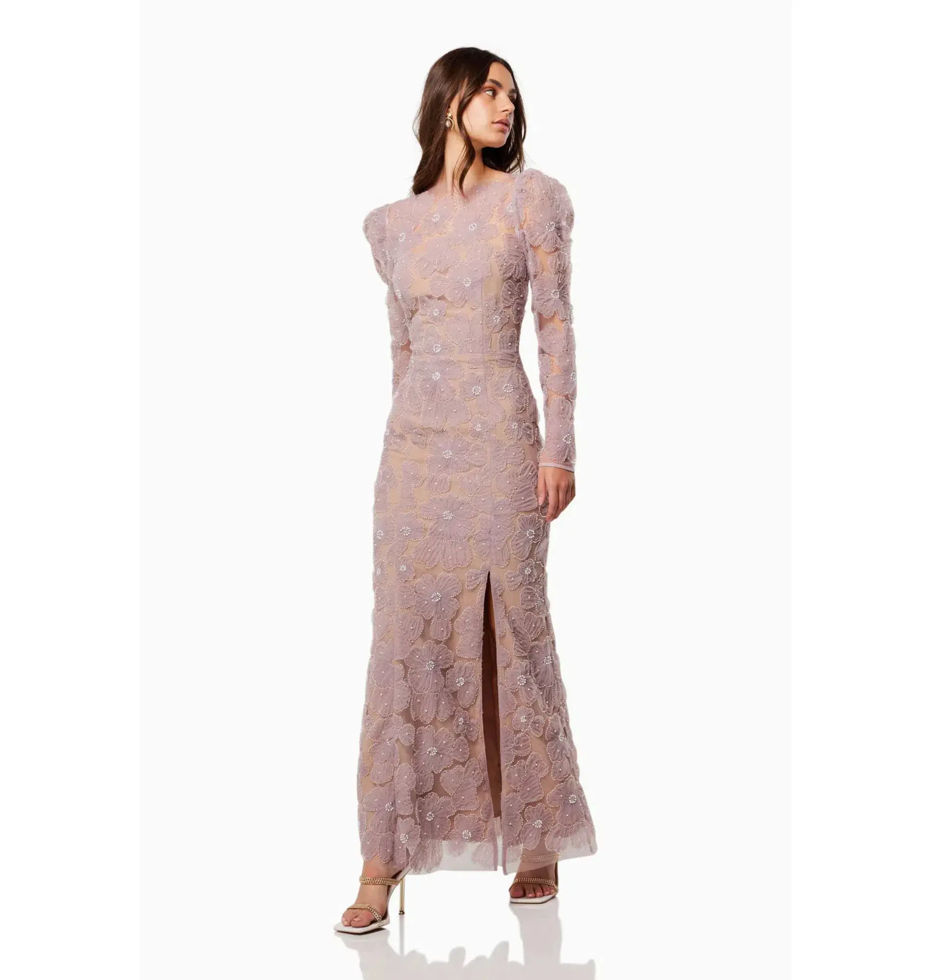 Elliatt Darcy Gown Dusty Lilac Size AU 16 - Image 1