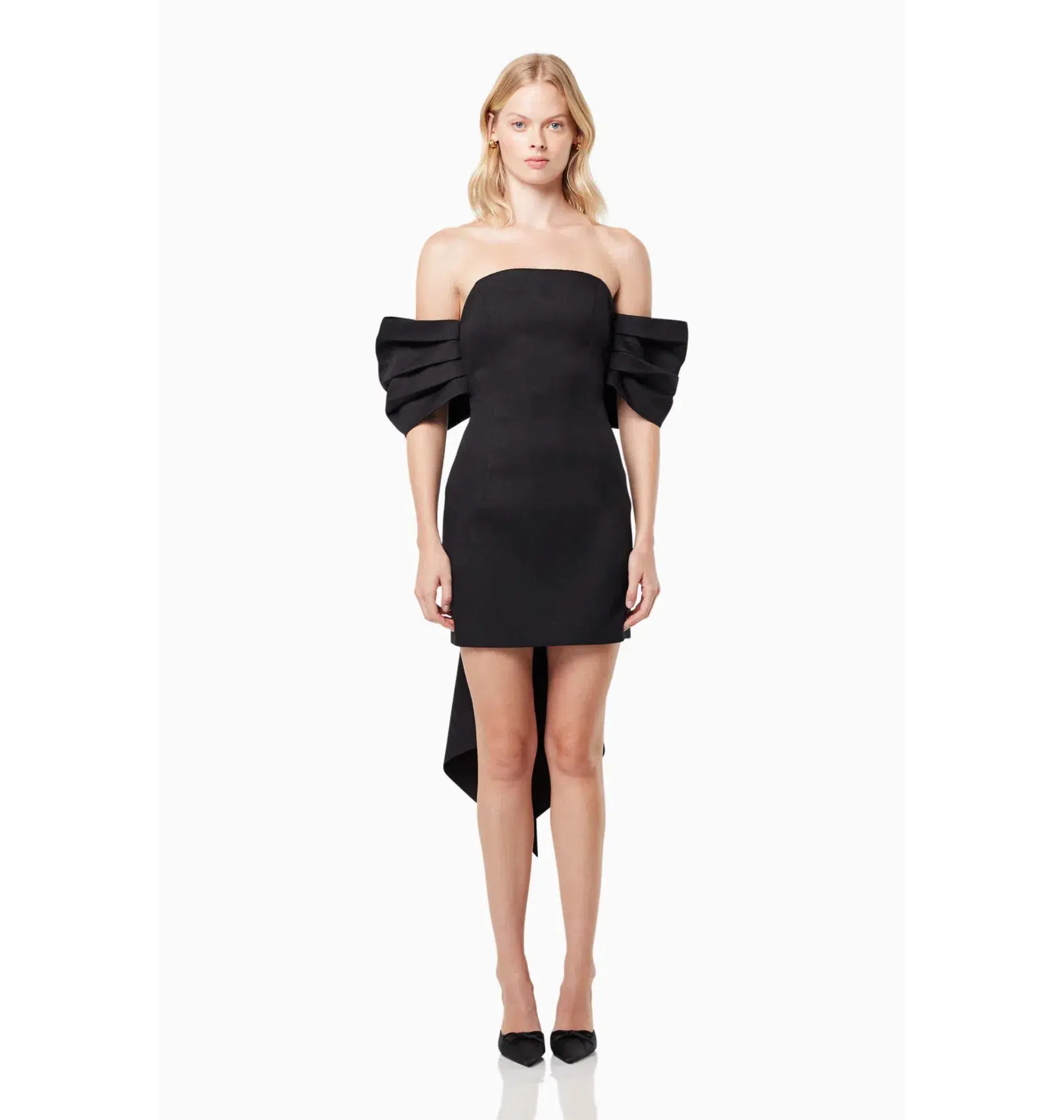 Elliatt Calypso Mini Dress Black Size AU 12  - Image 1