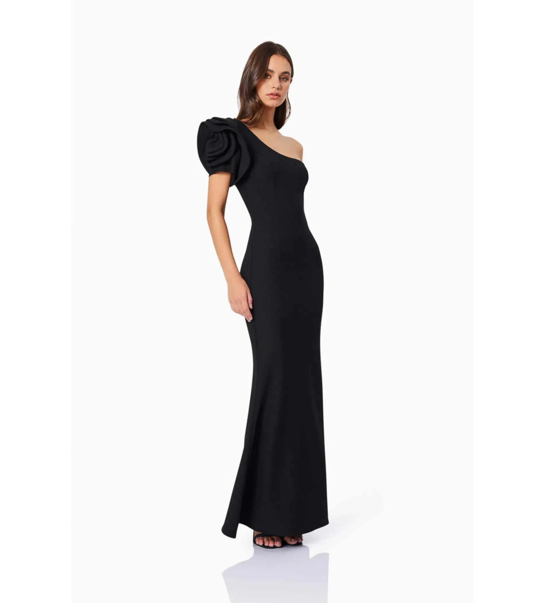 Elliatt Charlotte Maxi Dress Black Size 16 - Image 1