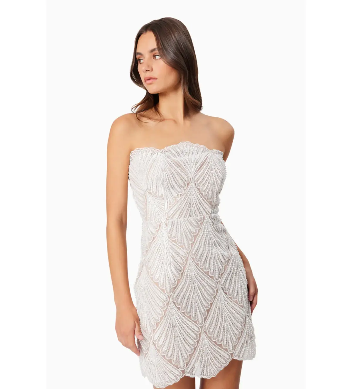 Elliatt Harper Mini Dress White Size 8  - Image 2