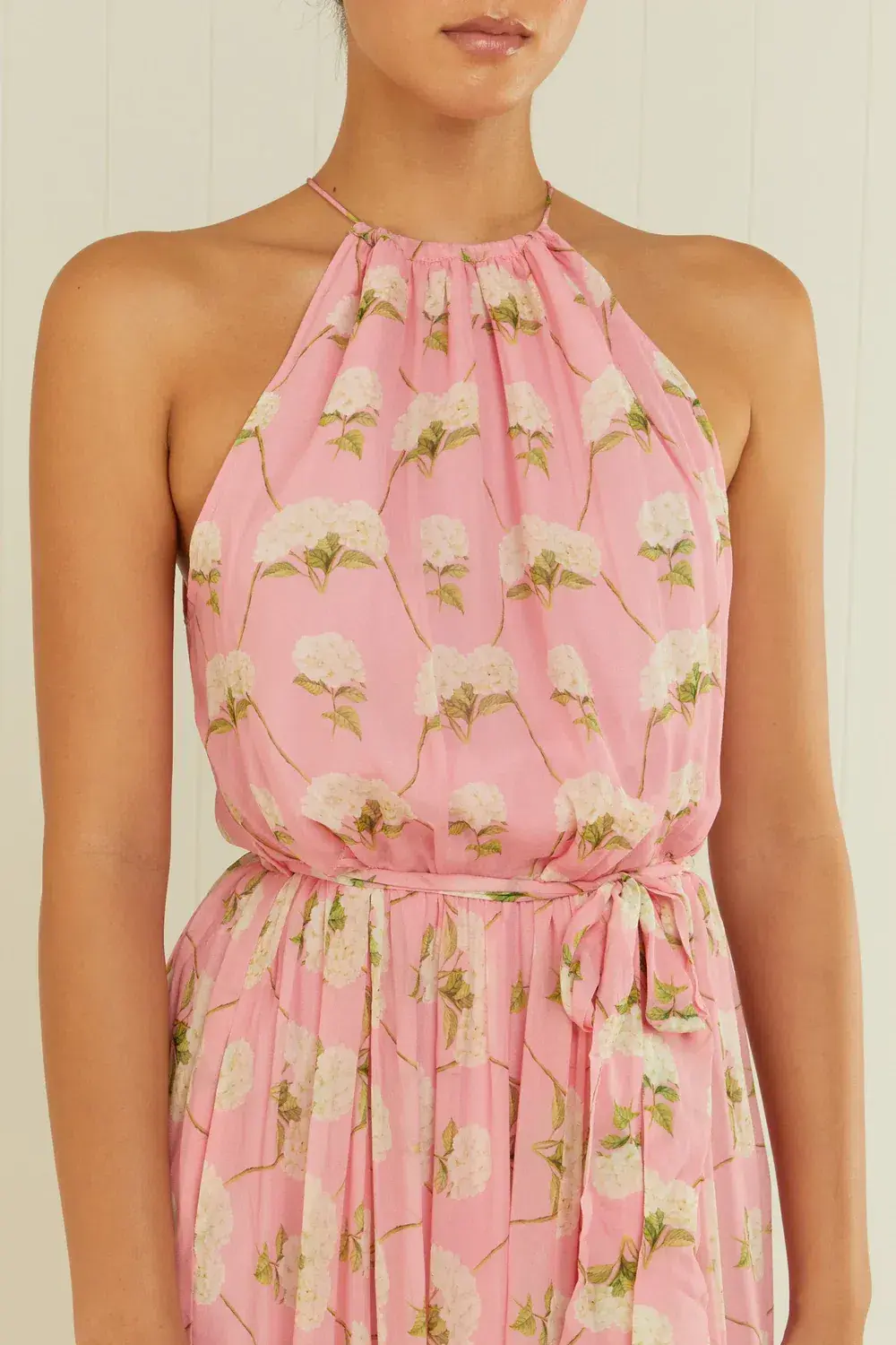 Palm Noosa Bluebell Dress in Pink Diamond Hydrangea Size 10 - Image 4