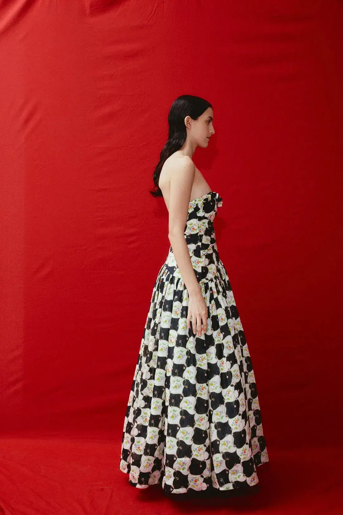 Alemais Venus Gown Print Size 6 - Image 3