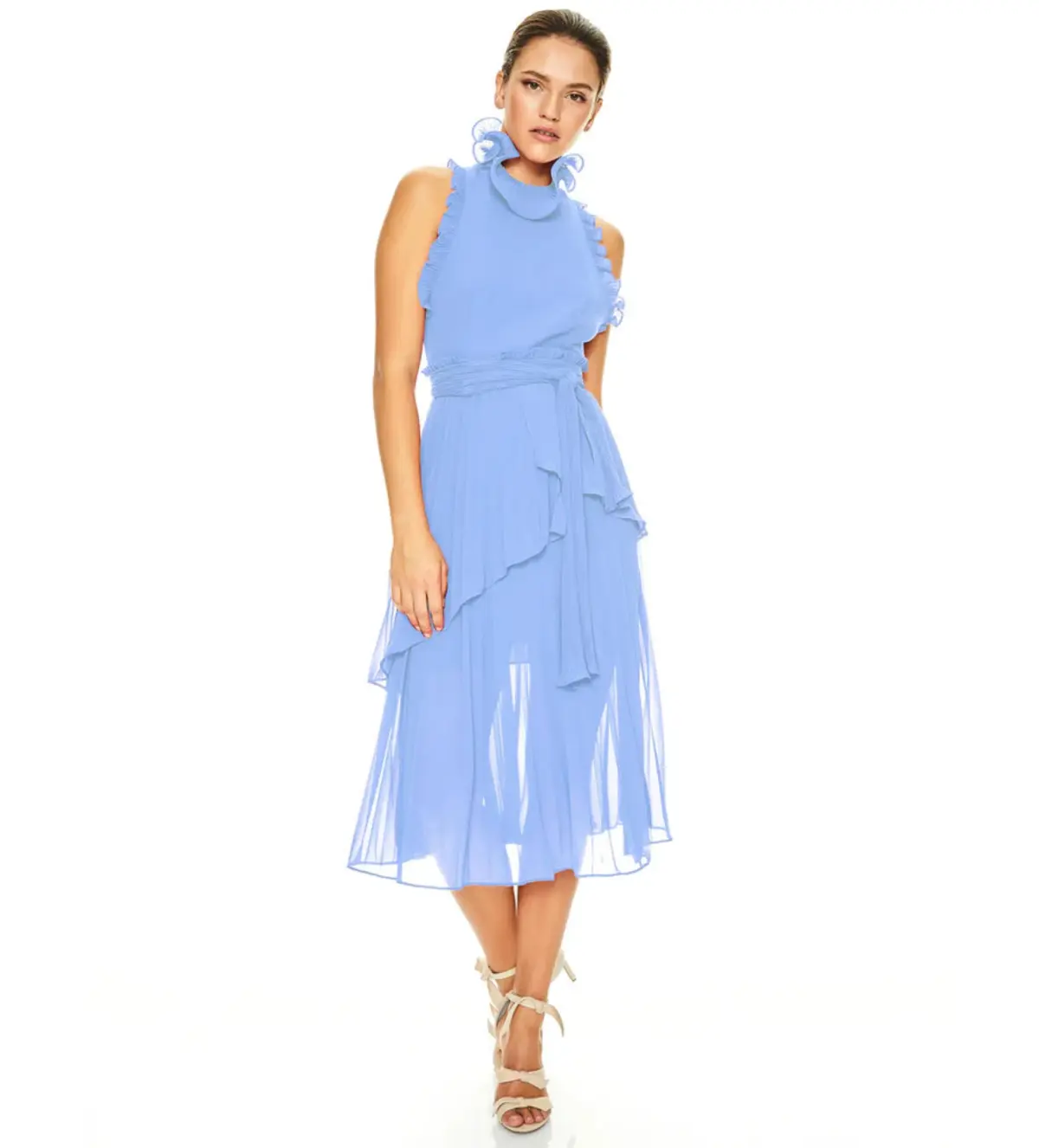Talulah Jodi Dress Blue Bell Size 8 - Image 1