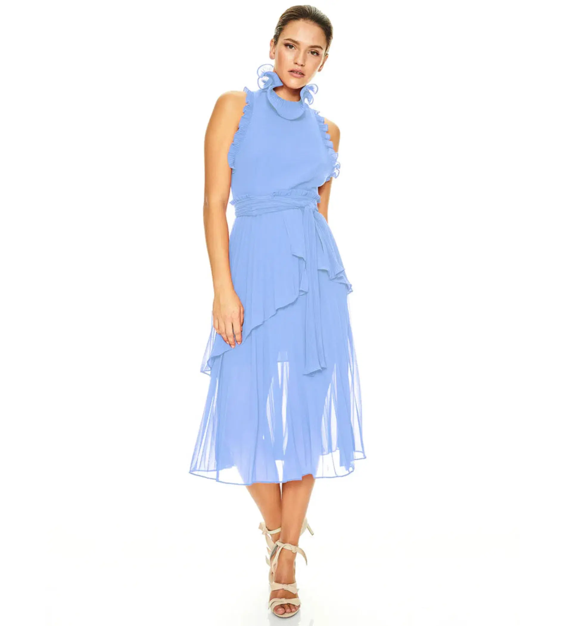 Talulah Jodi Dress Blue Bell Size 8 - Image 1